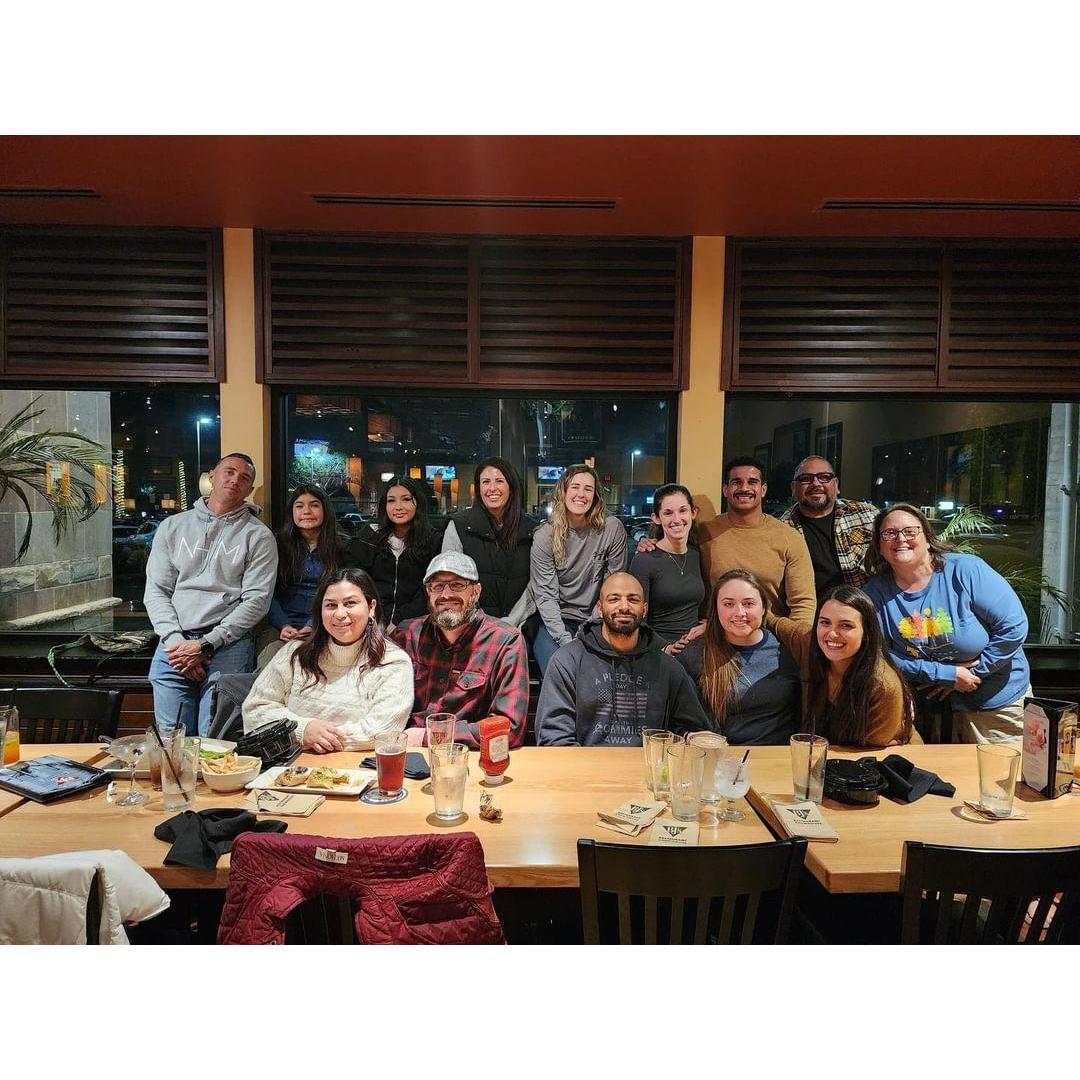 Farewell dinner for our friends Desmond and Katrina with the military growth group. Our Church community in San Diego is the BEST.