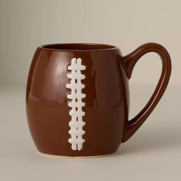 Porcelain Sports Mug - Football