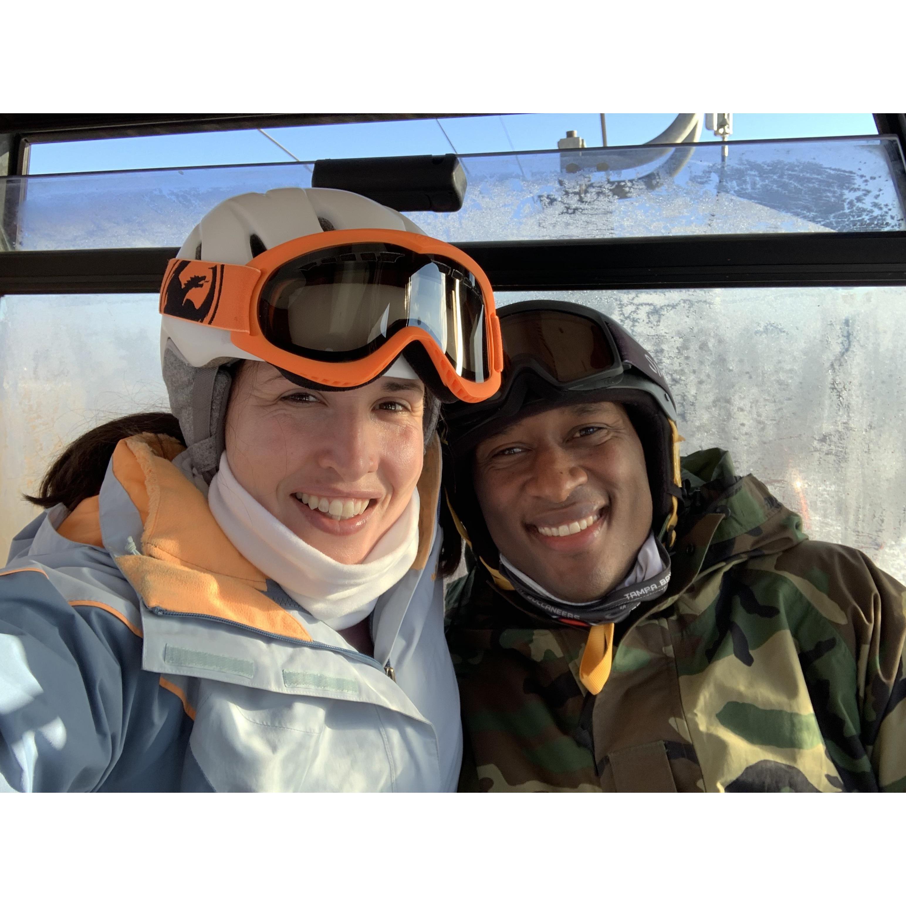 The beginning of 2021 we got away for a quick snowboarding trip in Park City, Utah!