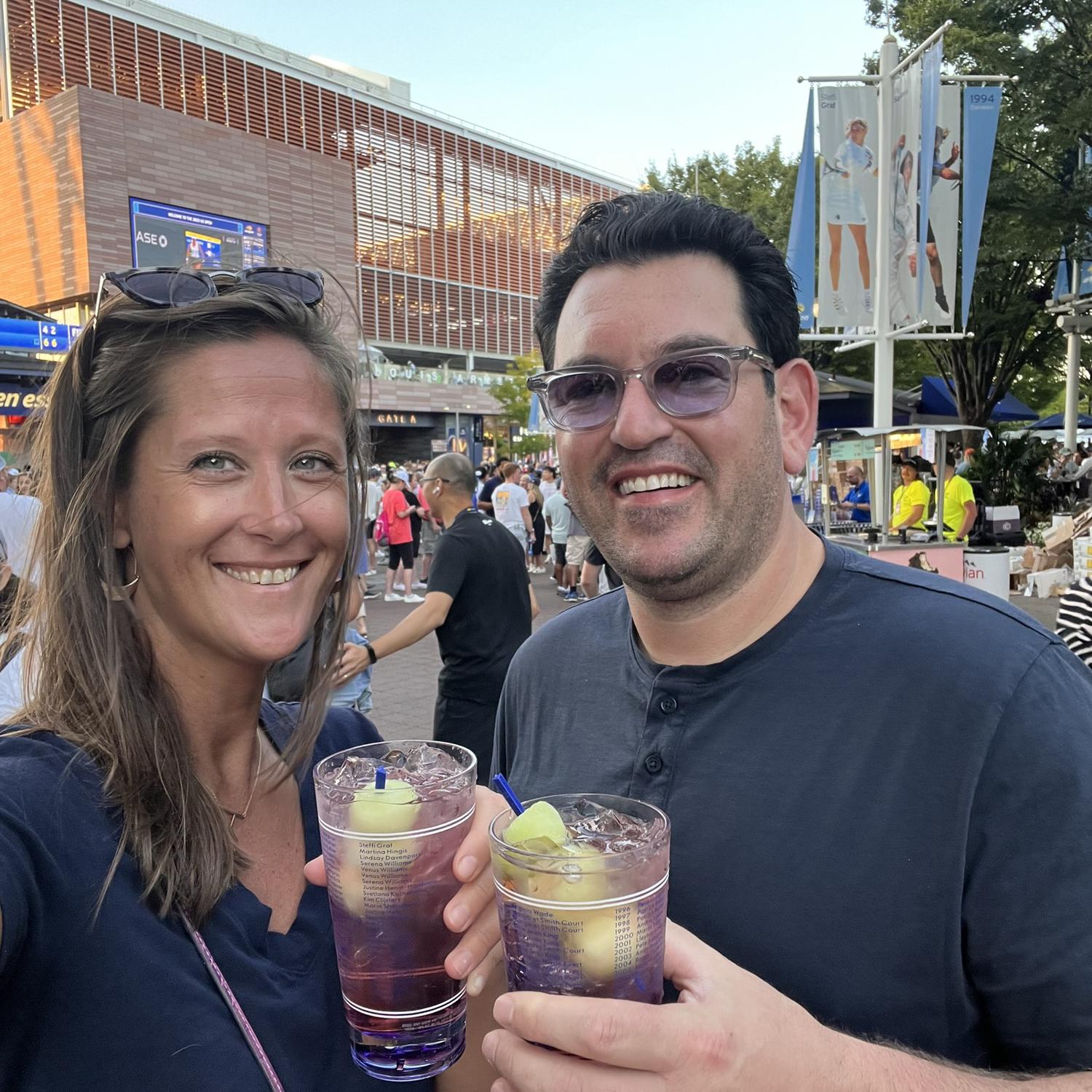 Honey deuces at the US Open.