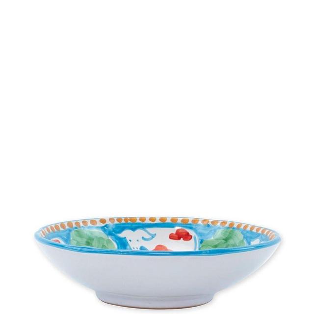 Vietri Campagna Mucca Coupe Pasta Bowl, Soup Salad Spaghetti Server 8.75" Earthenware Dish