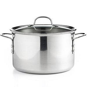 Calphalon Tri-Ply Stainless Steel 8 Qt. Covered Stockpot