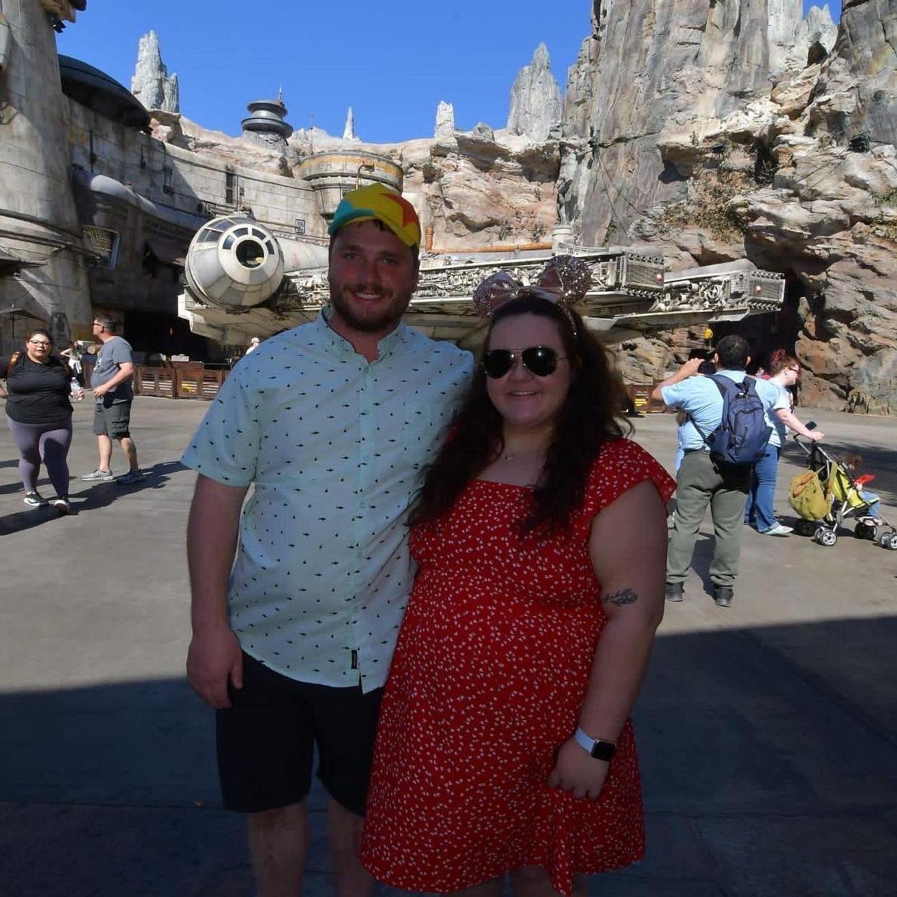 Jacob and Allison's first trip to Disneyland in 2021 was a hit!