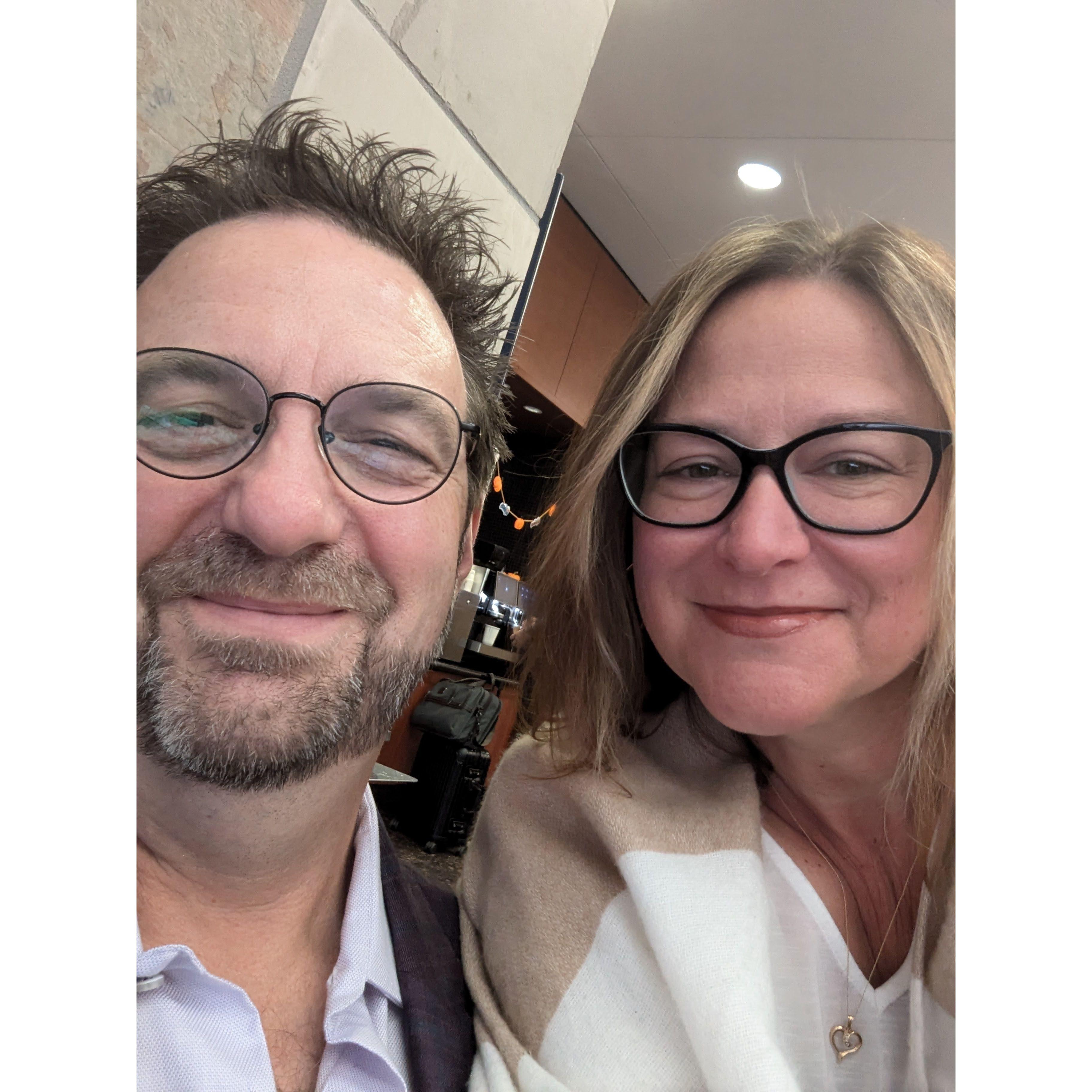 We love traveling together!