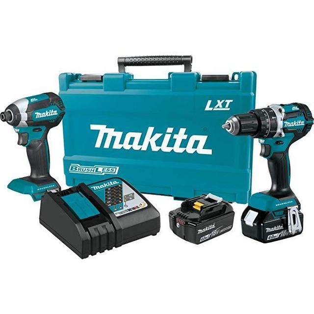 Makita XT269M 18V LXT Lithium-Ion Brushless Cordless 2-Pc. Combo Kit