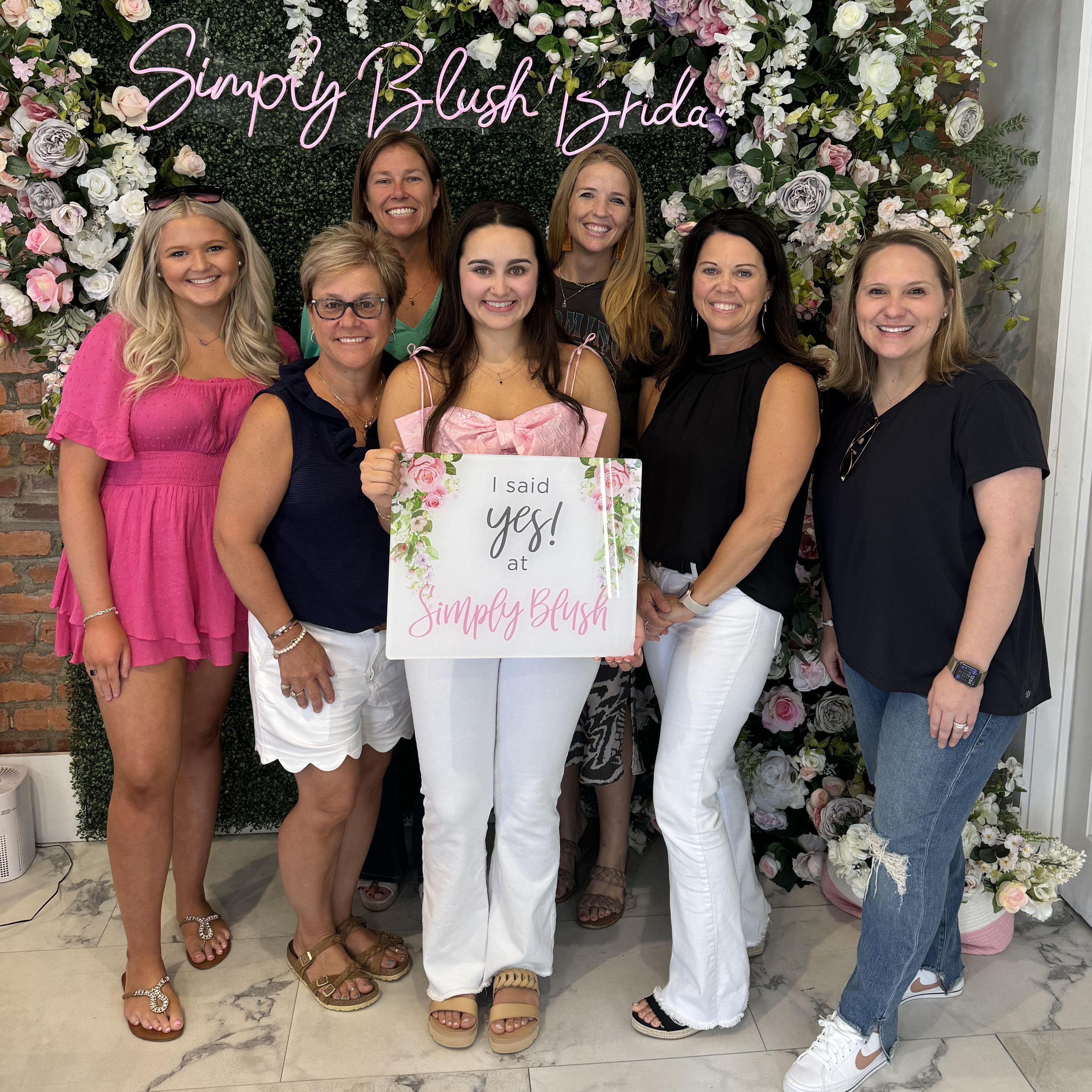 said YES to the dress