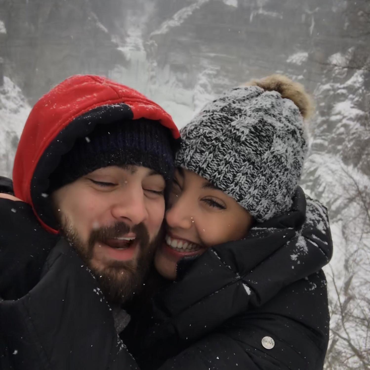 Our first weekend away together (February 9, 2018)