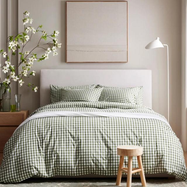 Classic Organic Percale Duvet Cover