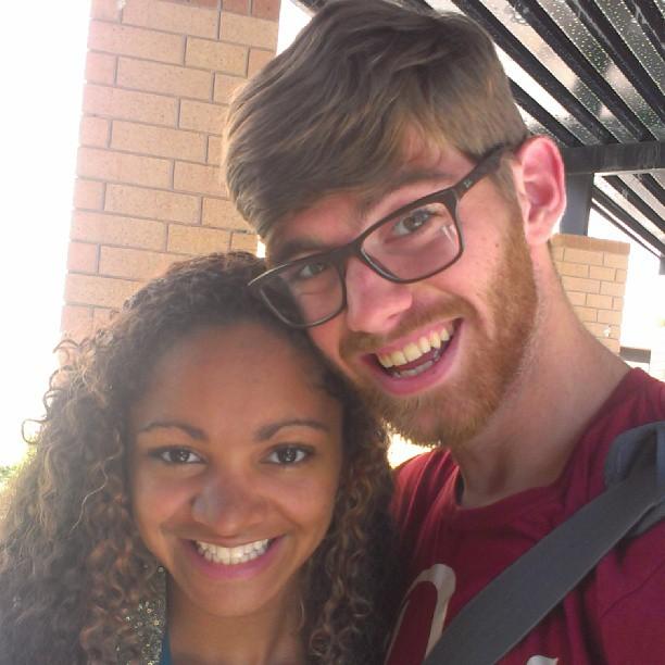 Our first picture as an official couple! (2013)