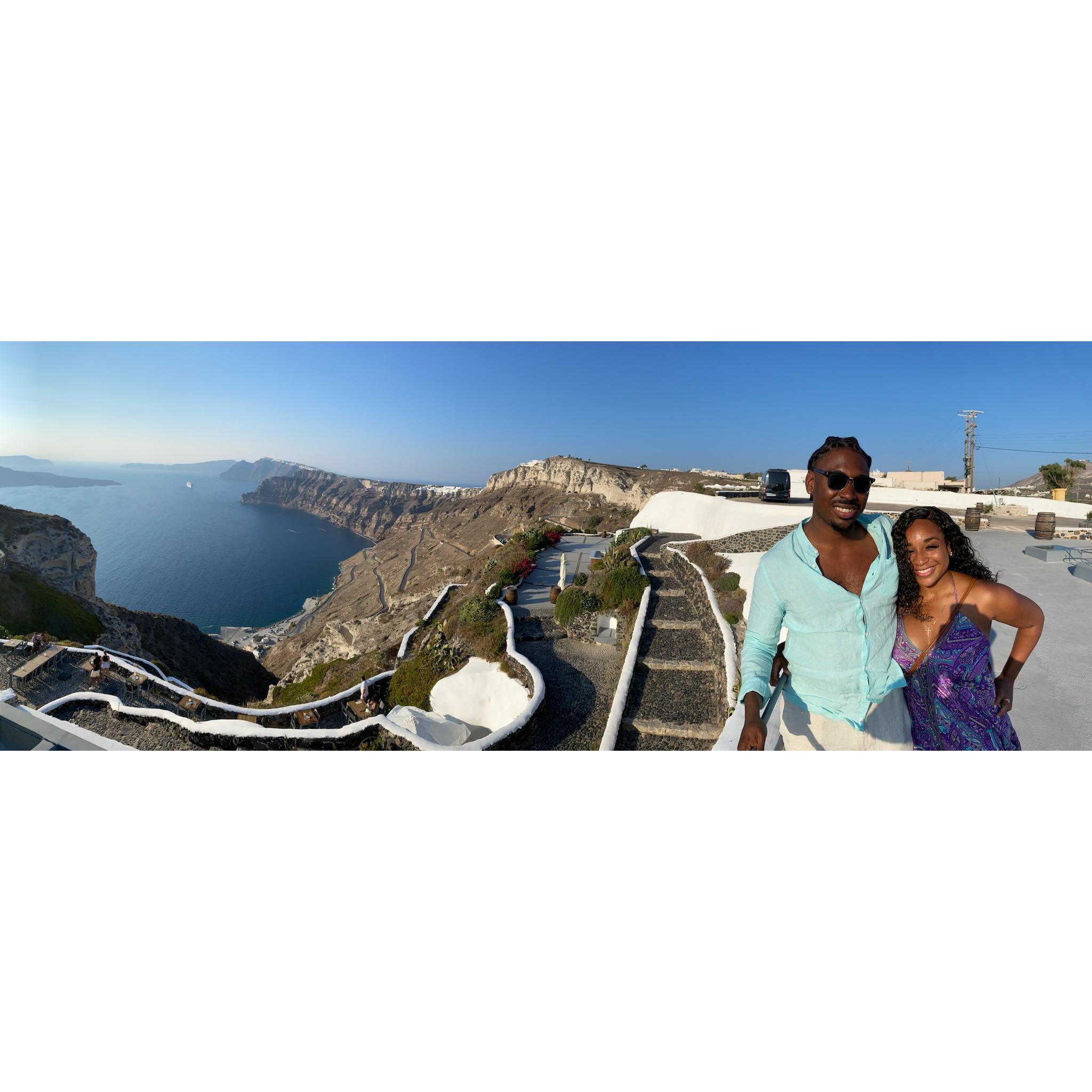 In Santorini, Greece