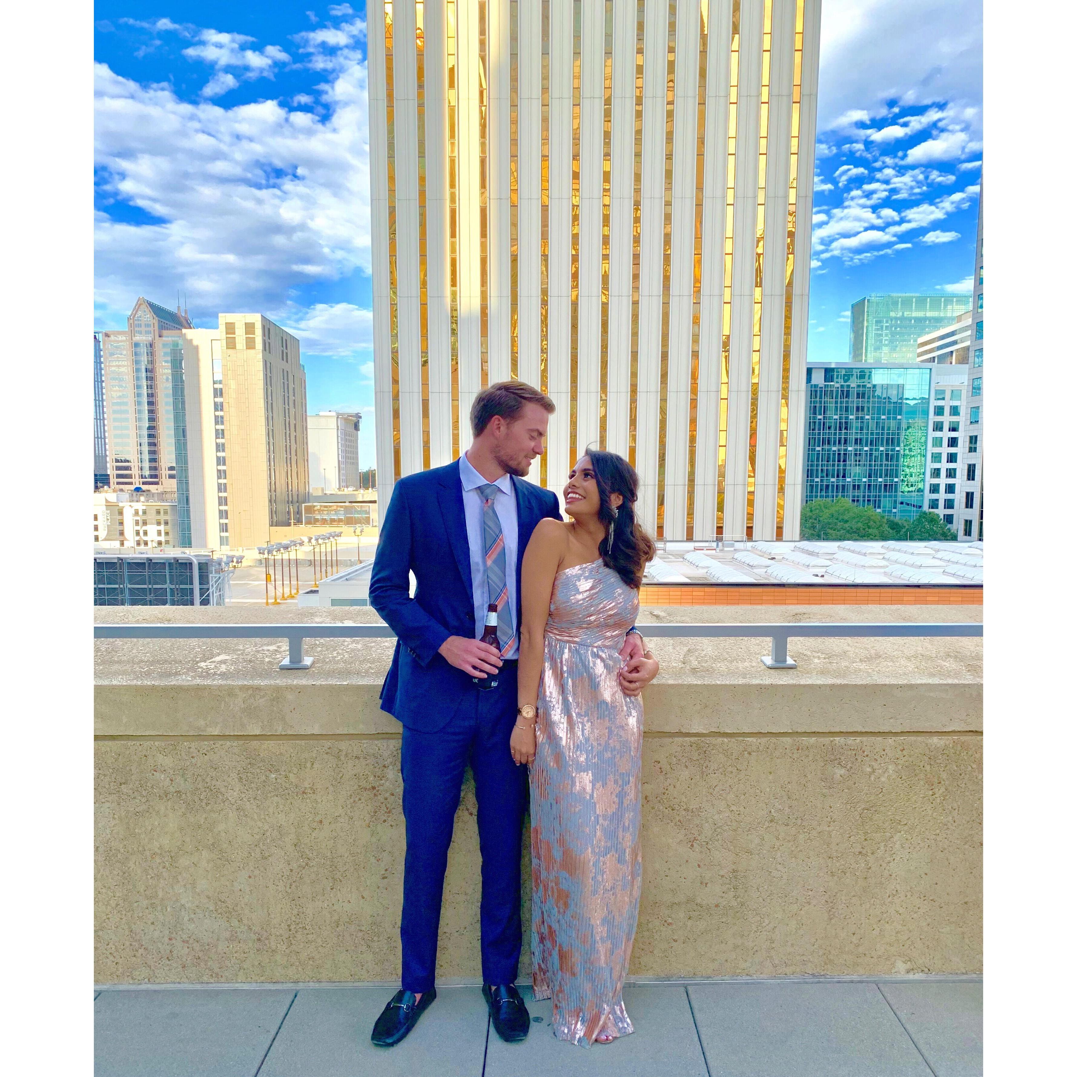 October 2019: Shaoleen & Colin's first wedding together in Charlotte, NC