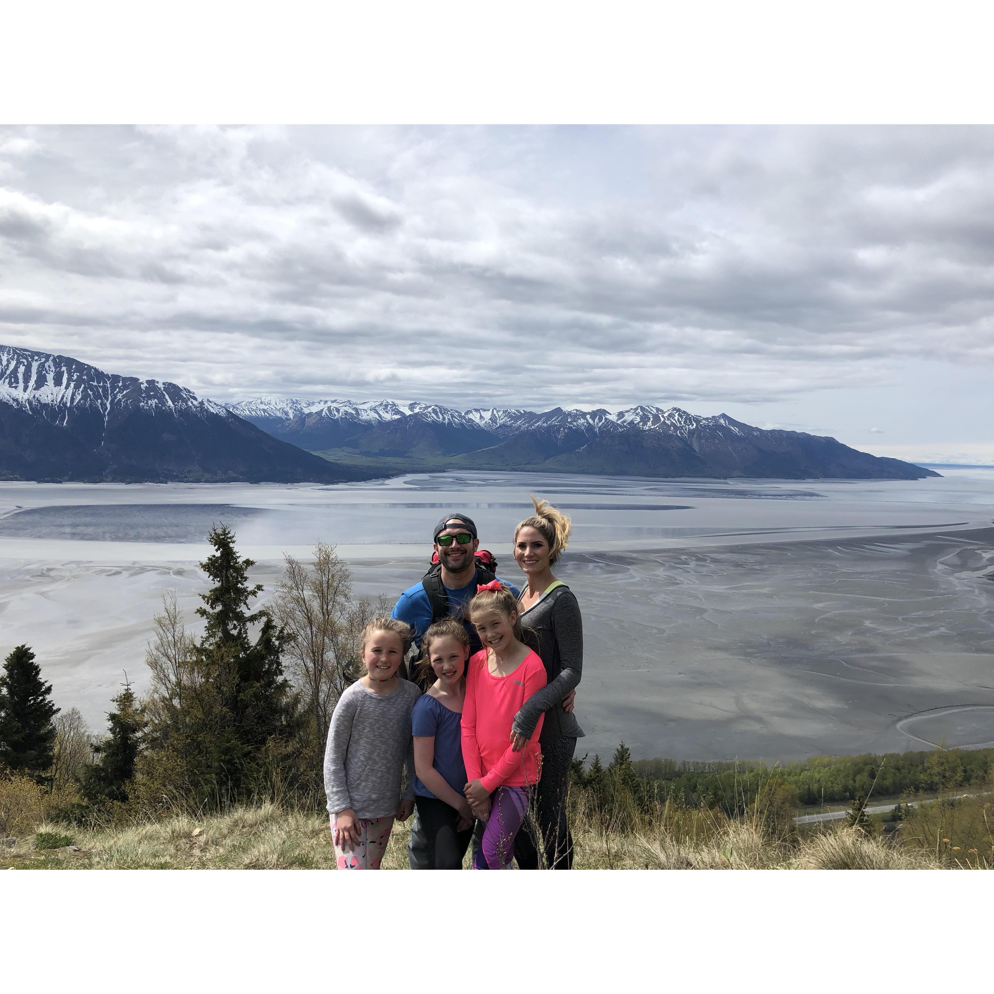 Hiking with the big girls