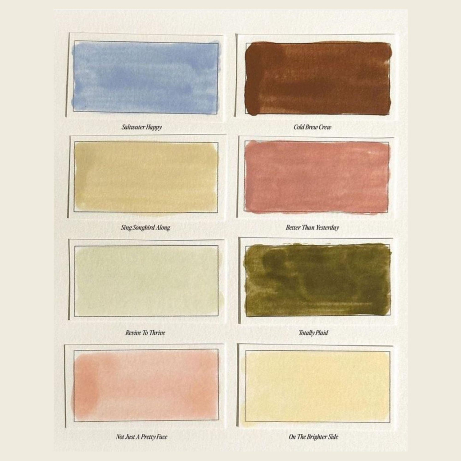 Feel free to wear any of the colors in the color family above!