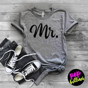 Mr. T-shirt, Unisex Crewneck Shirt, Husband T-shirt, Gift for Husband, Short & Long Sleeve T-shirt , Z105