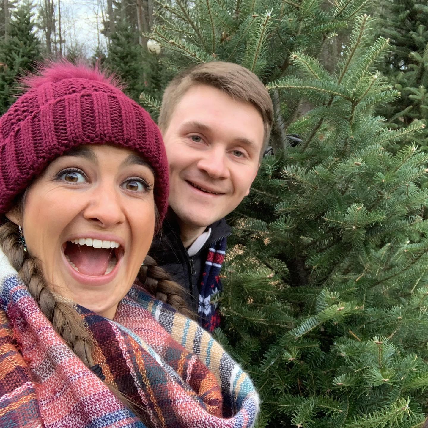 Finding our Christmas tree