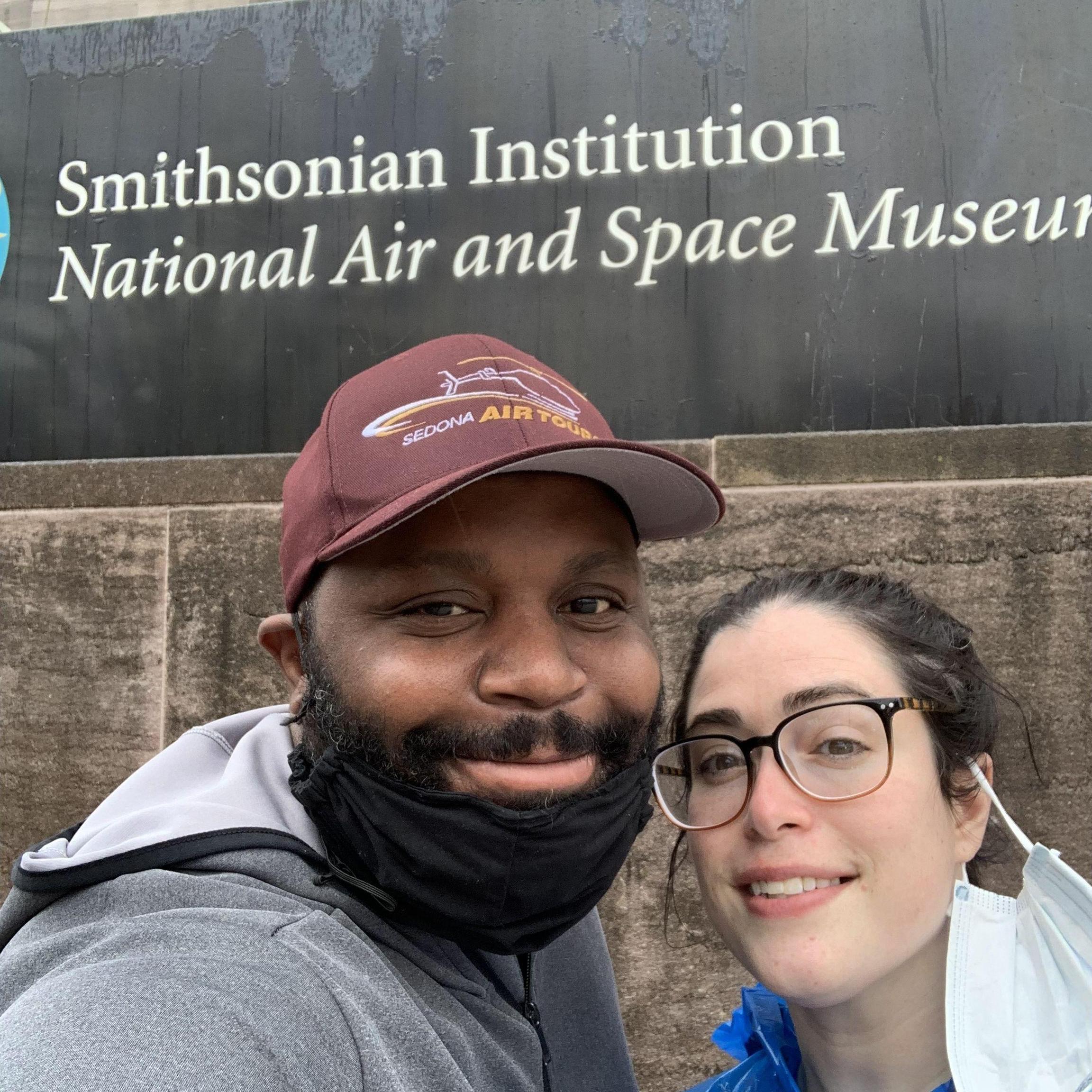 Our first time in Maryland we couldn't resist all the wonderful museums, even if we had to stand in the pouring rain.