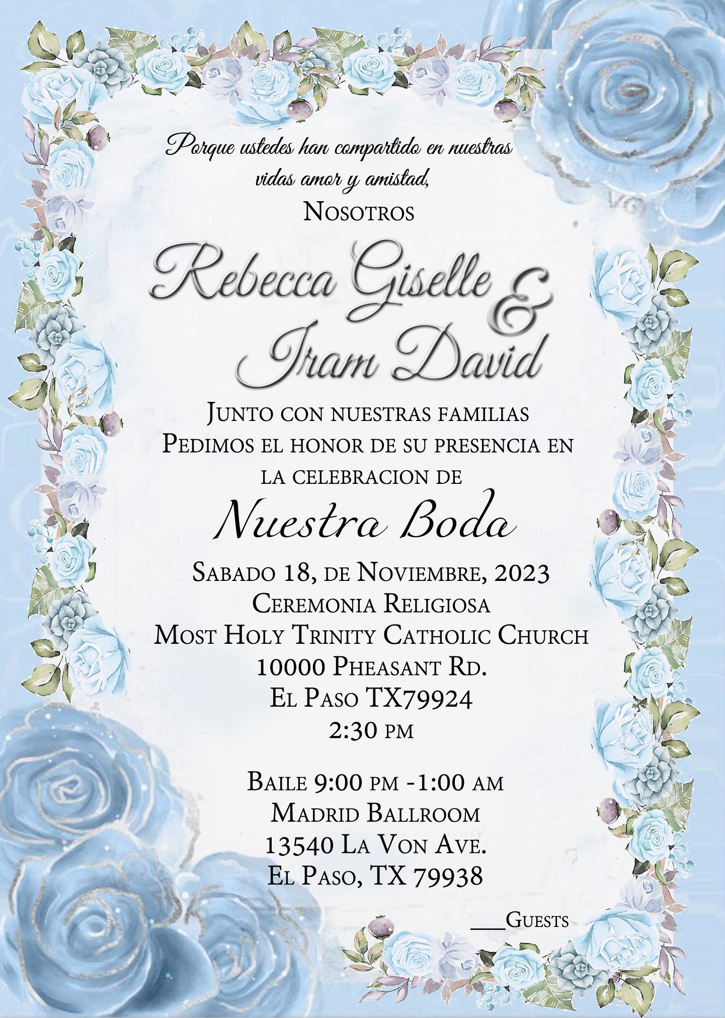 The Wedding Website of rebecca ornelas and iram hernandez