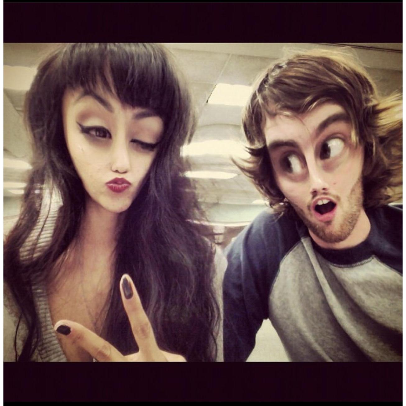 Being goofy when we were supposed to be studying, 2012