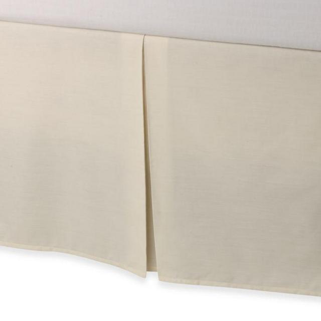 smoothweave™ Tailored 18-Inch Queen Bed Skirt in Ivory