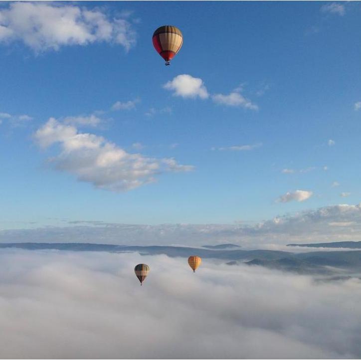Above the clouds in Yarra Valley, Victoria, Australia, September 2015