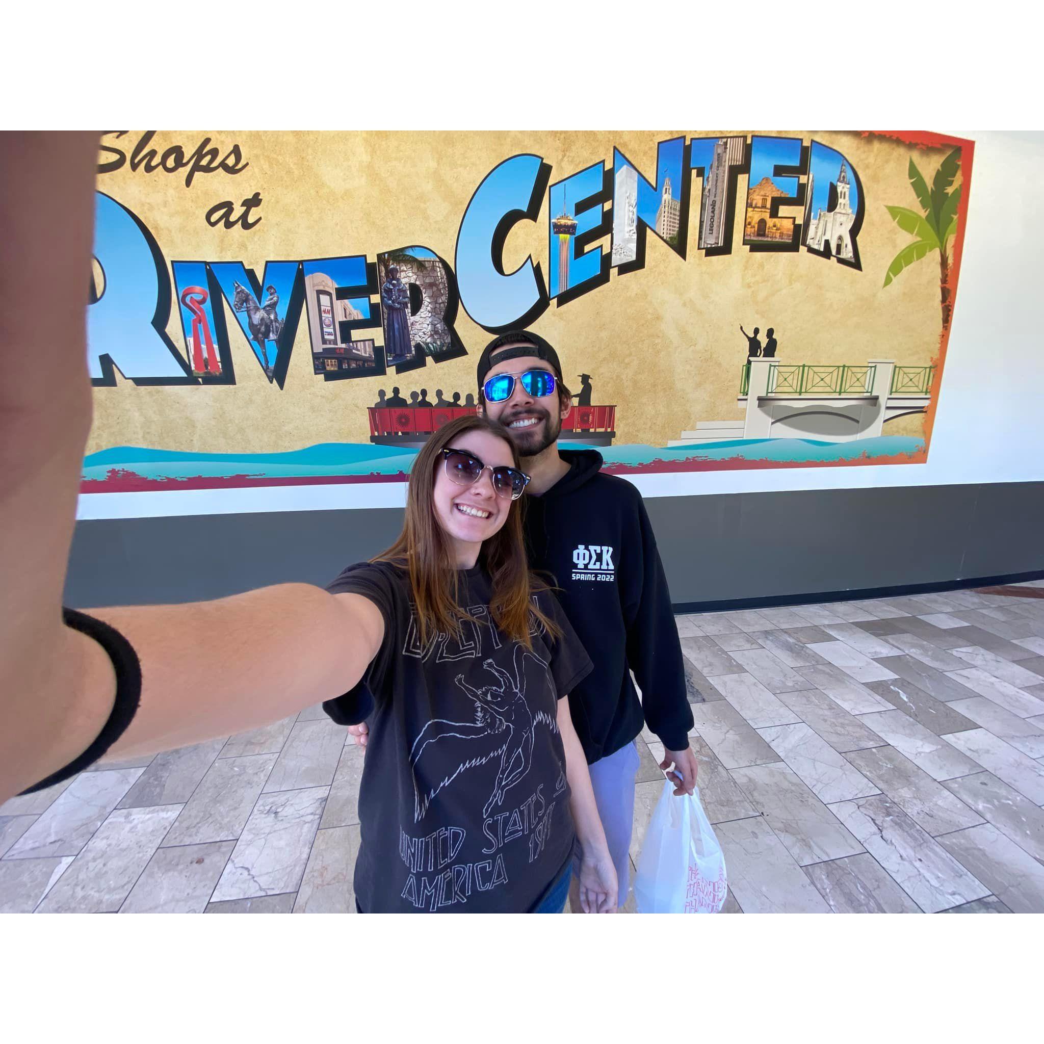 Our first time in San Antonio