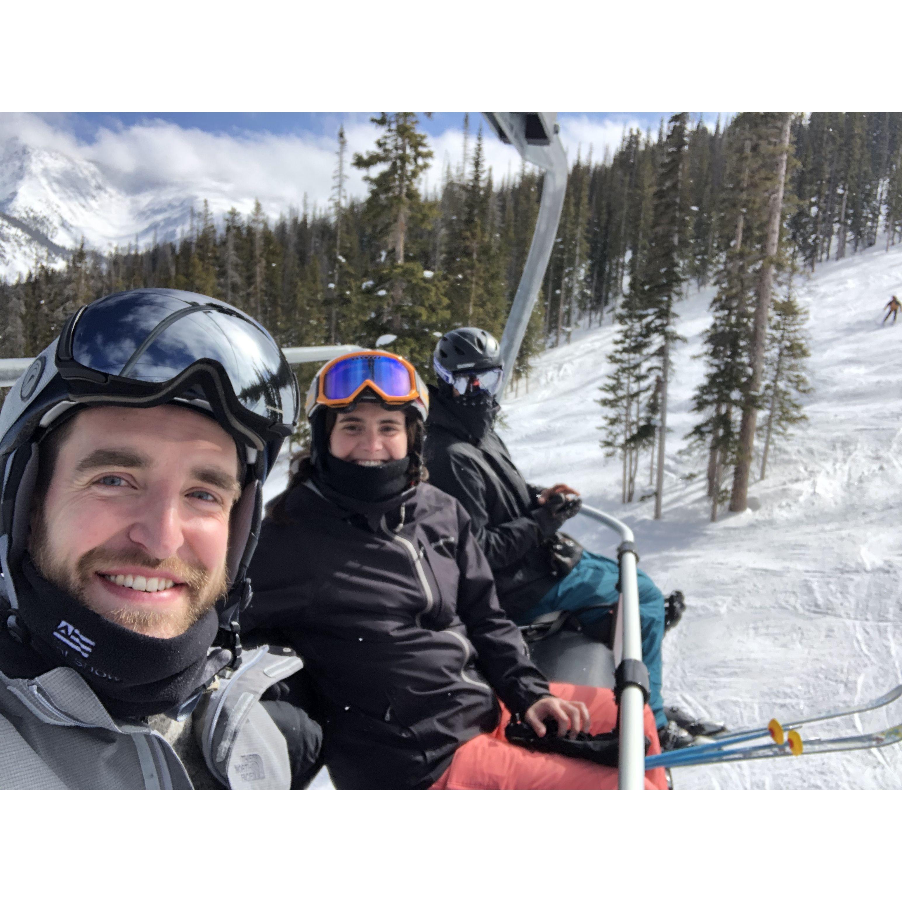 First weekend in winter park with Charlie
