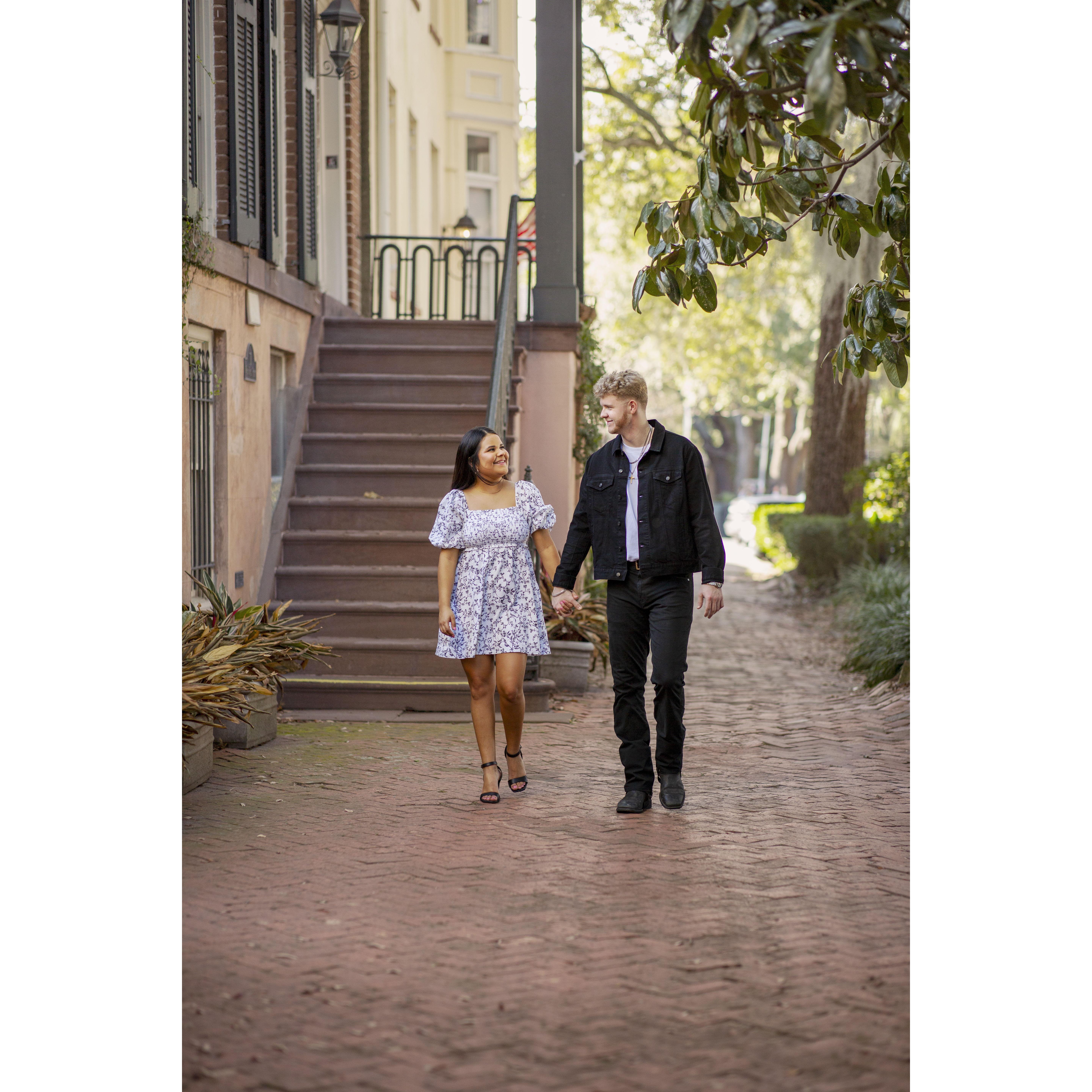 One of our favorite engagement photos!
