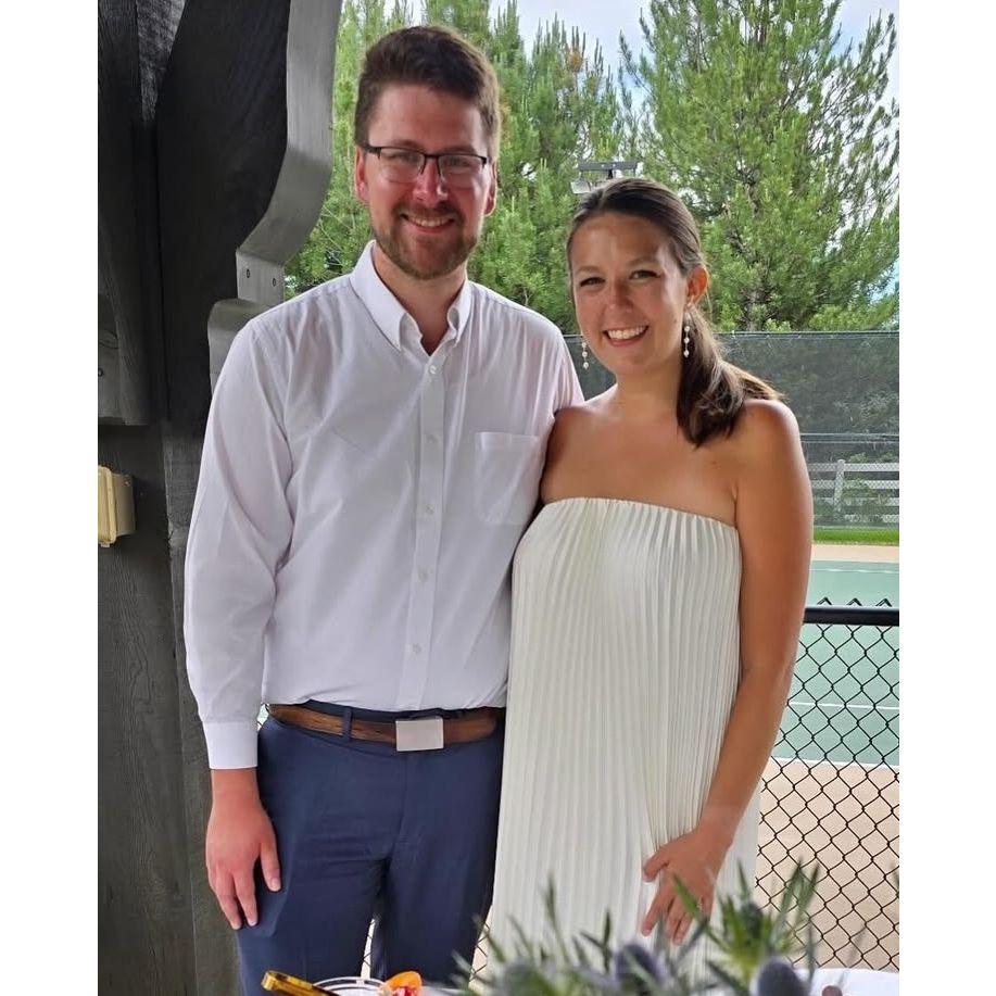 June 14, about 100 of Stew and Olivia's friends and family gathered in Cherry Hills, Colorado to celebrate this happy couple's engagement.