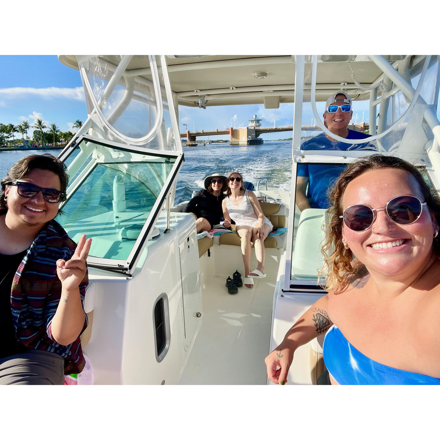 Ken took us for a nice boat ride!