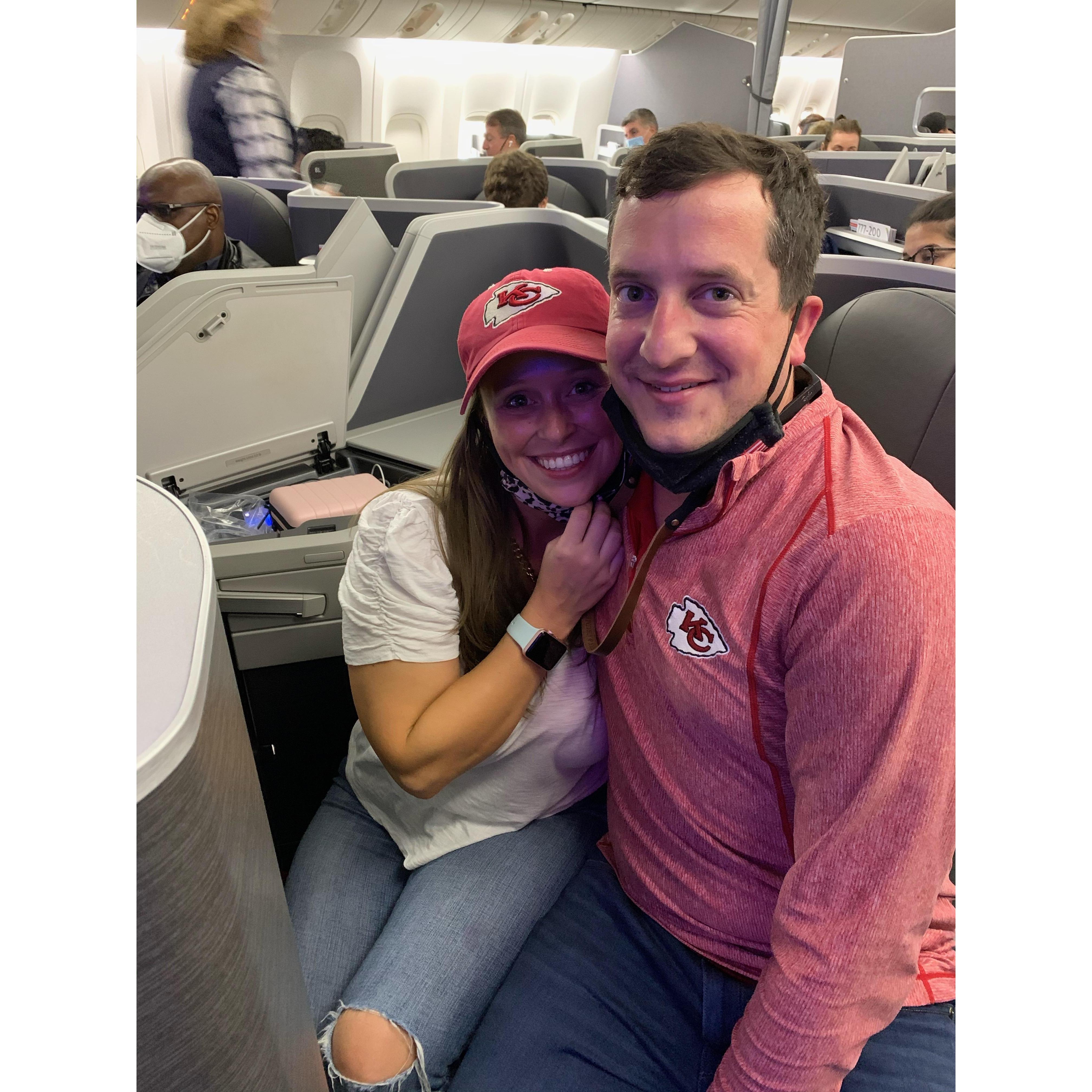 On our trip to Chicago!