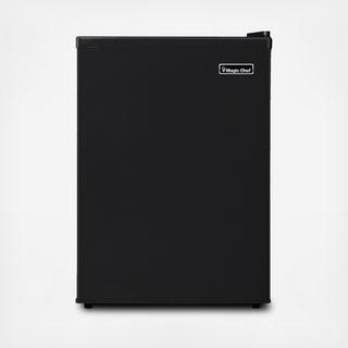 2.4-Cu. Ft. Mini Refrigerator with Half-Width Freezer Compartment