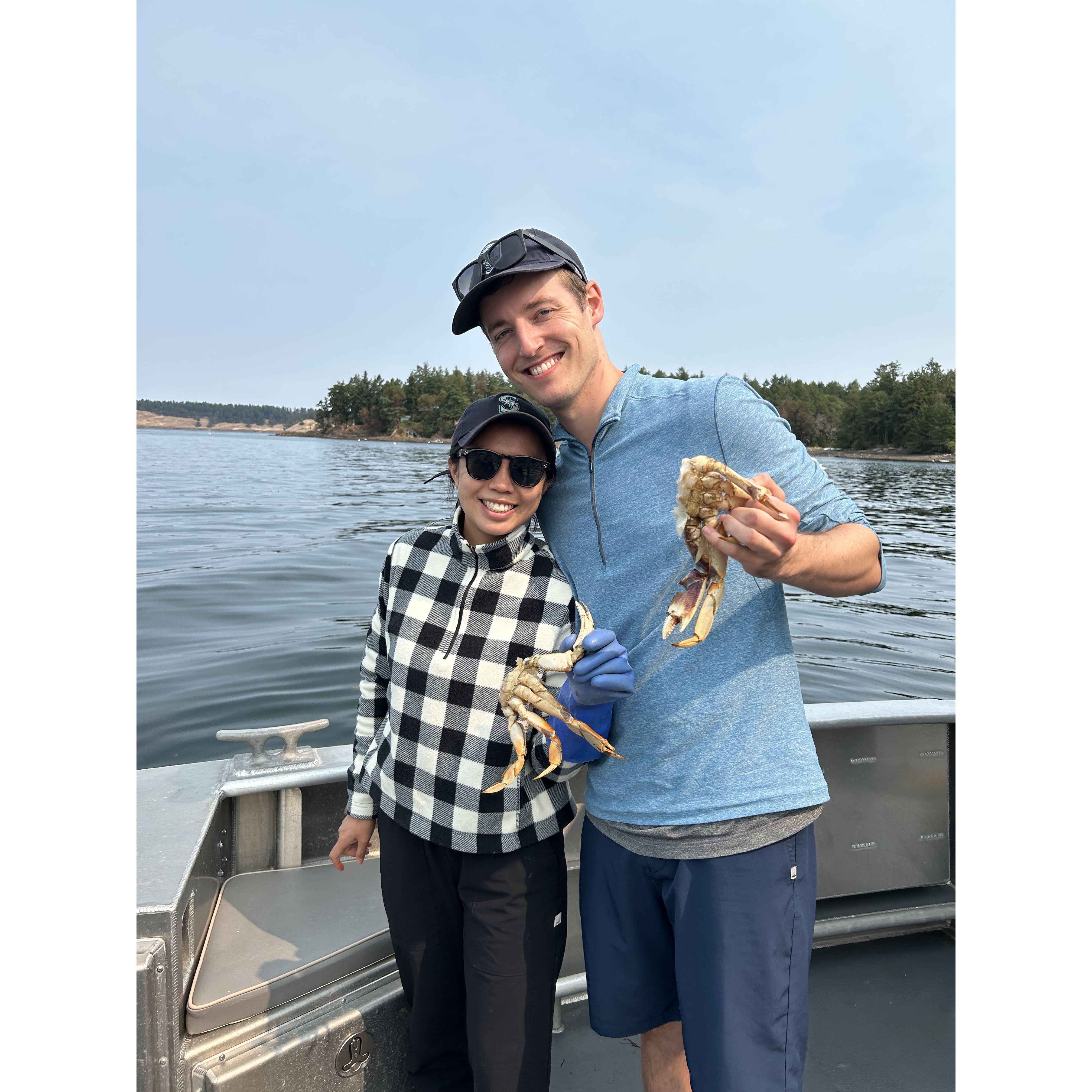 Crabbing in Roche Harbor | August 2023