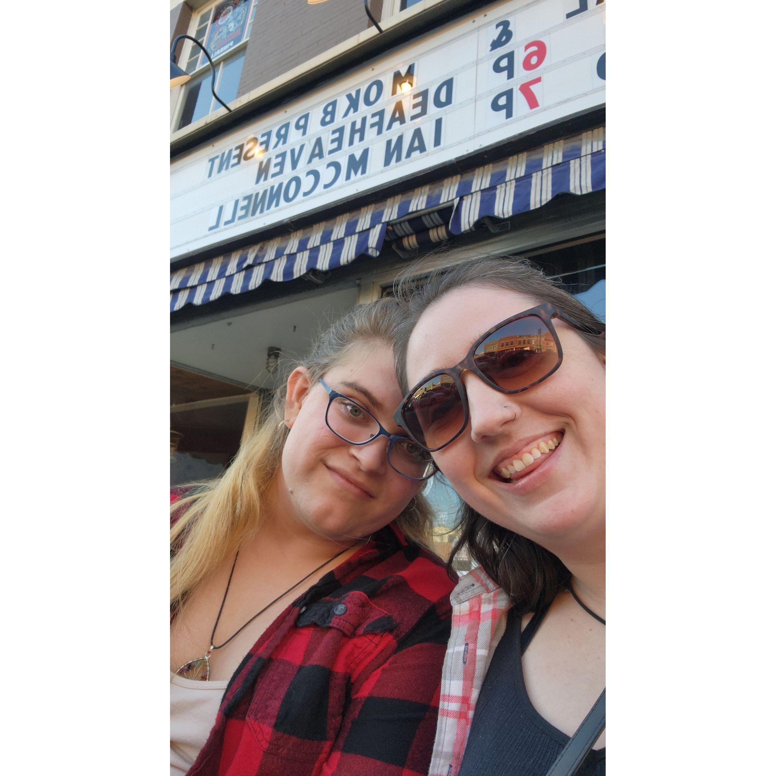 We went to a concert for Ian McConnell. April 2023