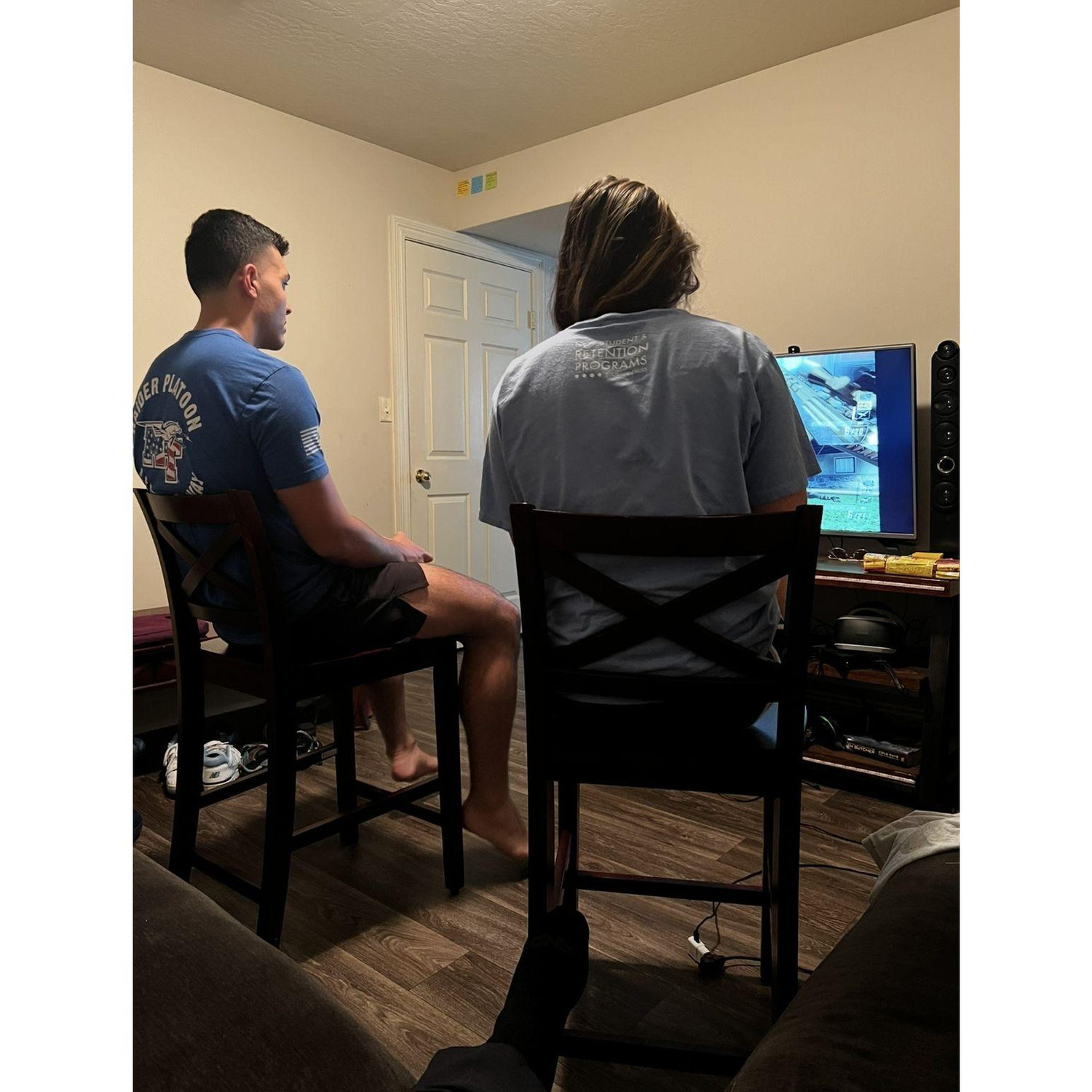 Our first 1v1 in Black Ops 2 (Sommer won obviously)