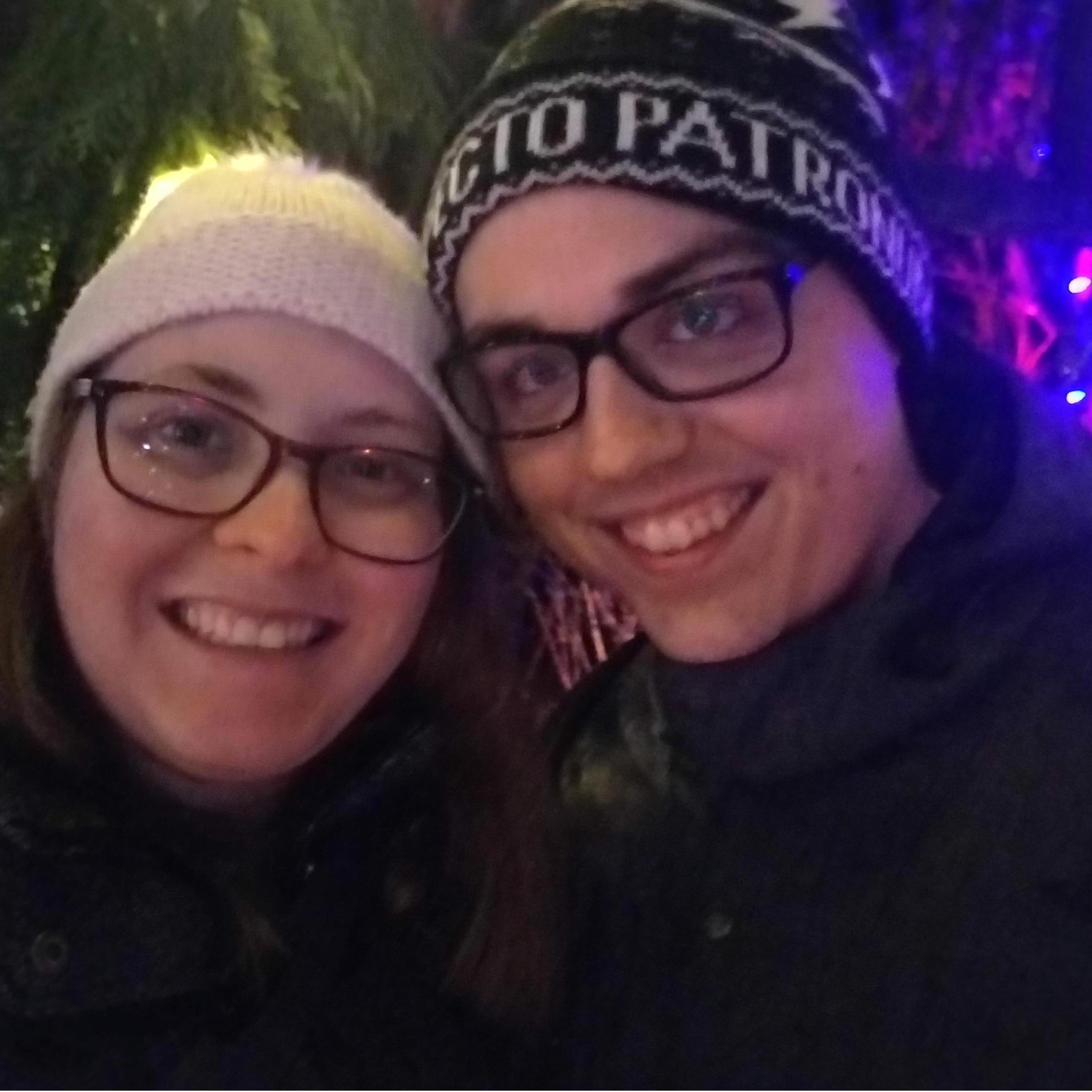 First outing as an engaged couple - Buchart Gardens