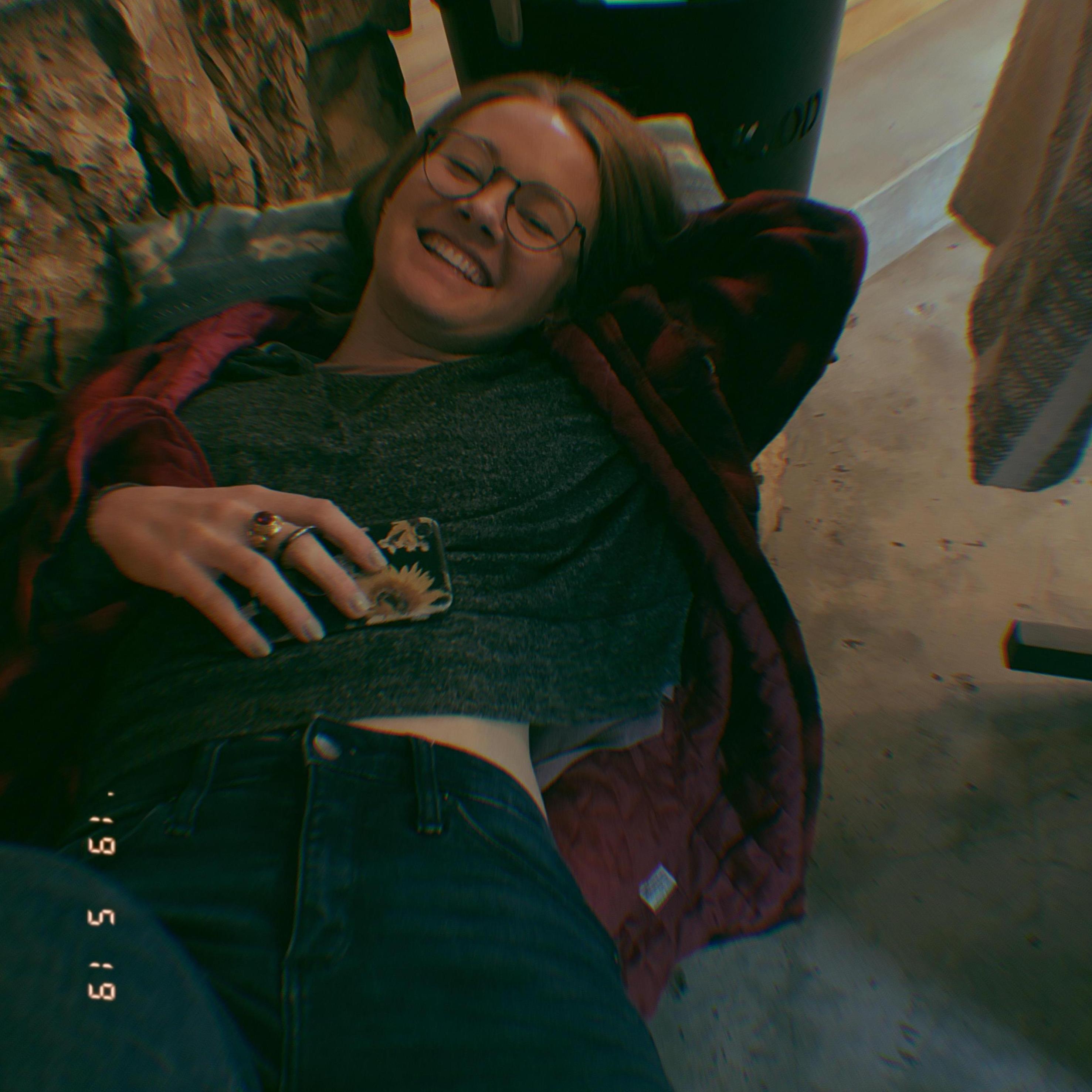 This would be a very unflattering angle for most people.  Carlie is not most people.

-dusty