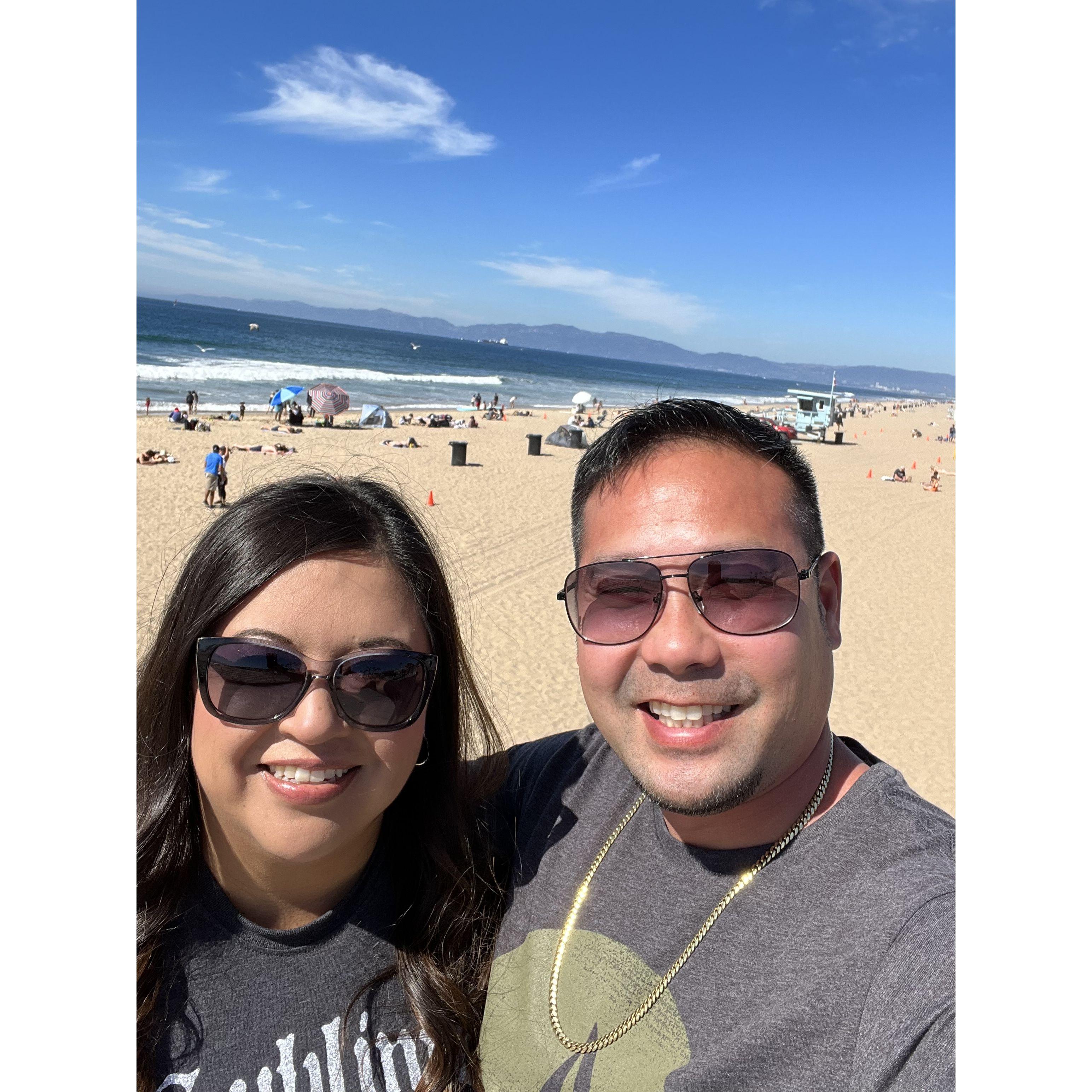 More beach fun with my love.