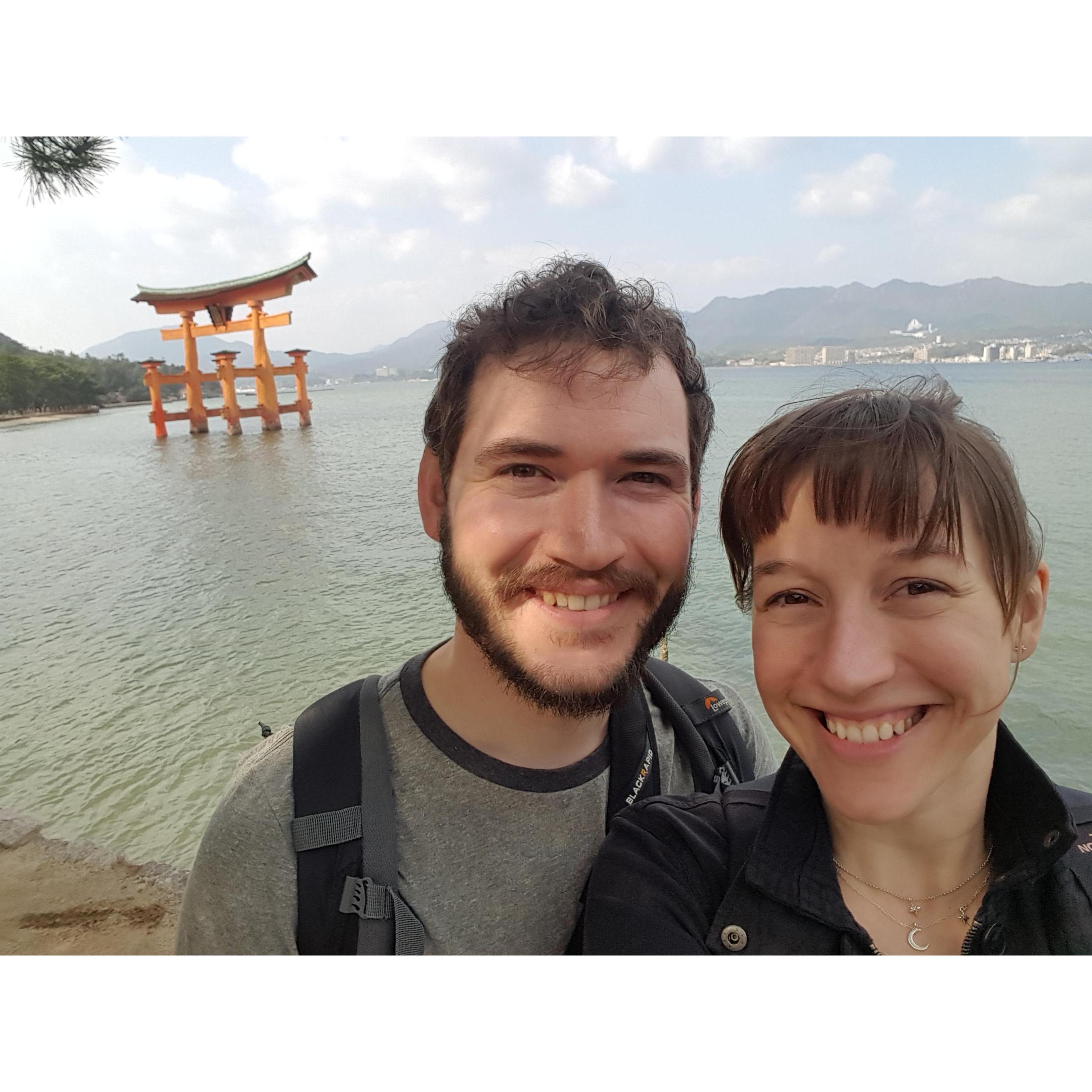 Miyajima Island, Japan - November 2017