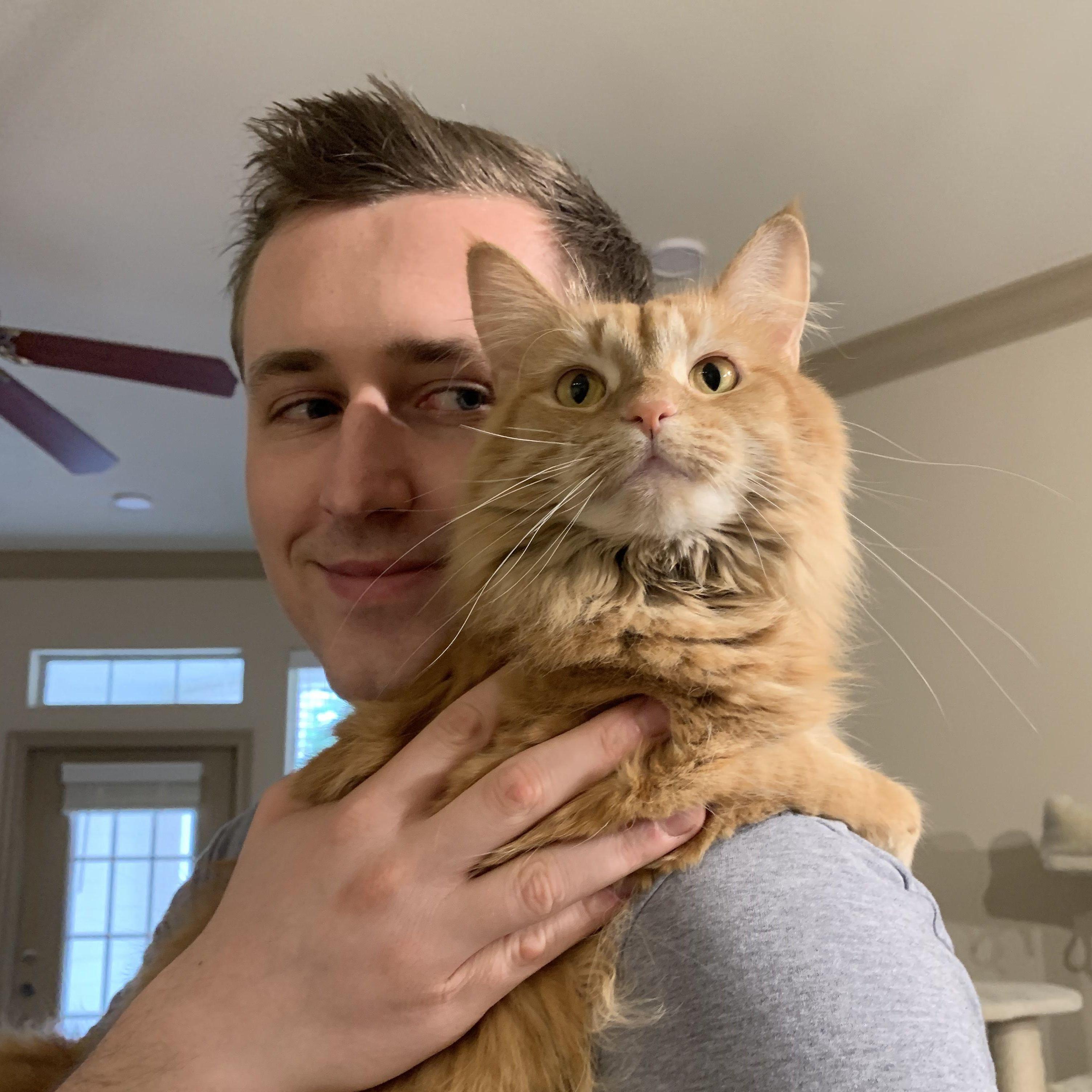 ... and Emily convinced Joe that cats aren't so bad. (feat. Emily's kitty Maisie).