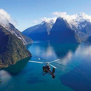 Helicopter Tour over Milford Sound, NZ (Honeymoon)