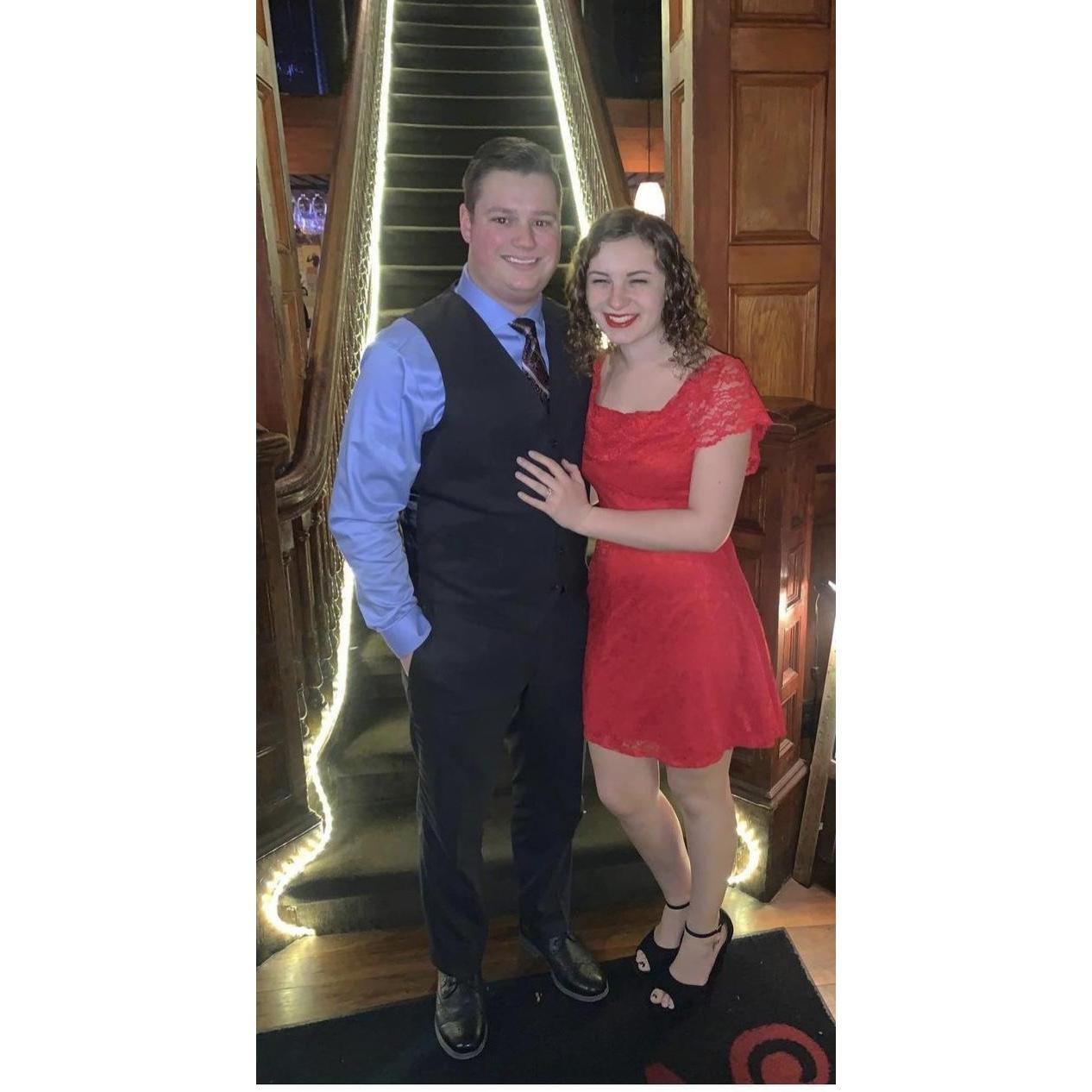 One of our many Valentine's Day dates at Number 5 in Binghamton, NY!