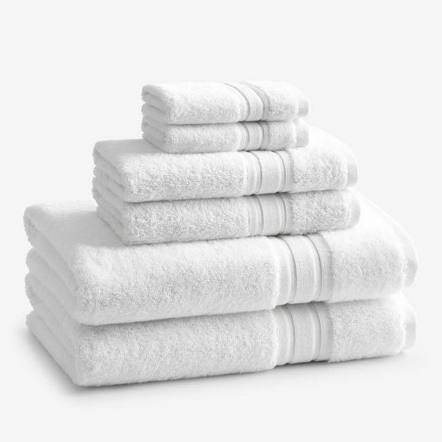 Company Cotton™ Turkish Cotton Bath Towel Set - White