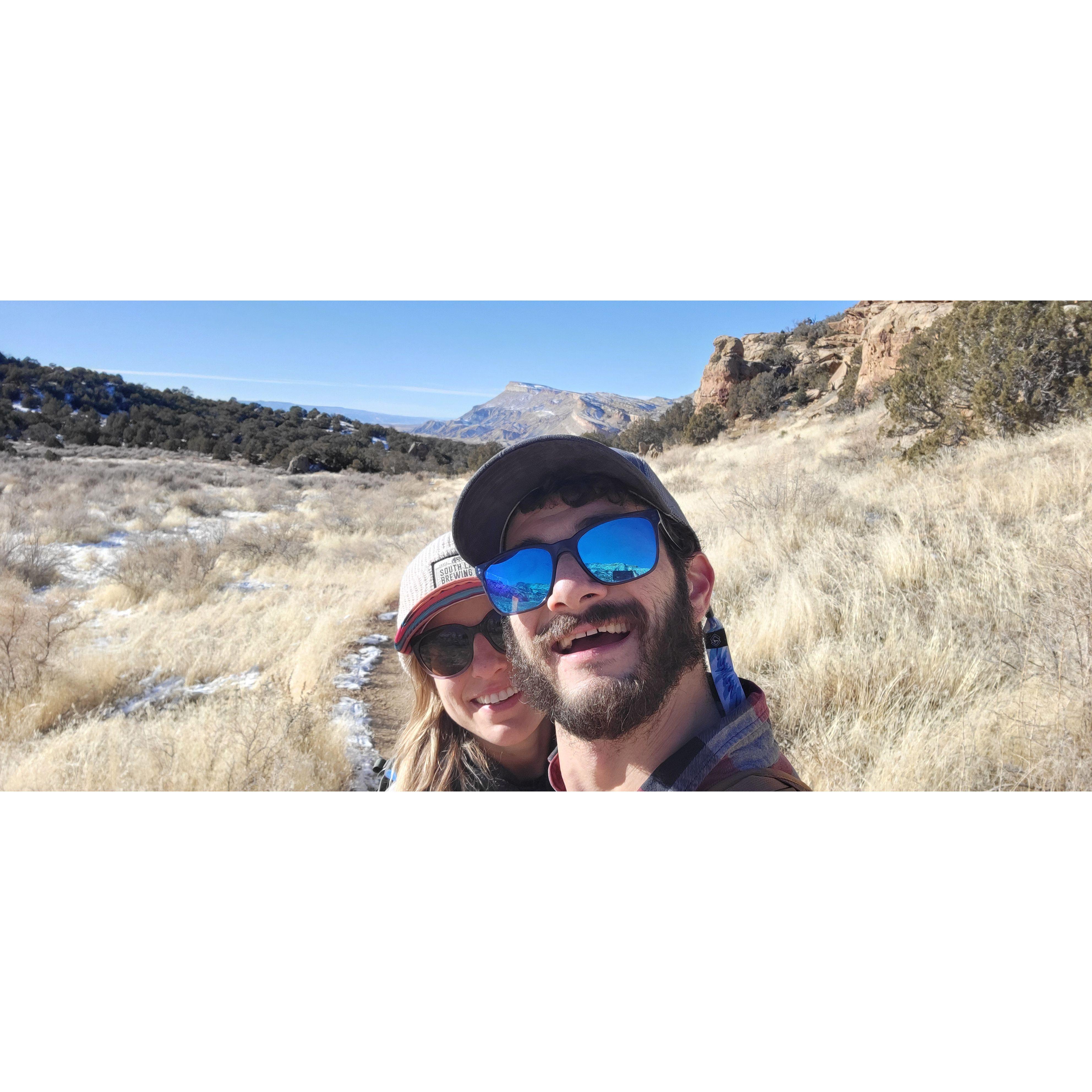 Hiking a little more...