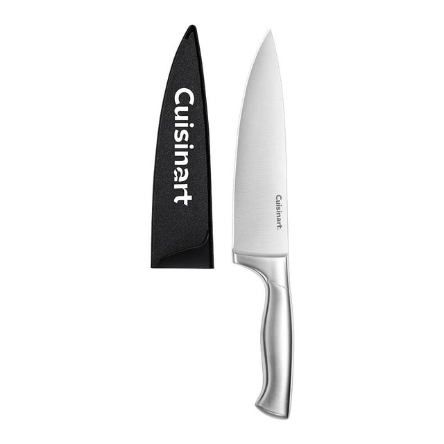 Cuisinart 8" Stainless Steel Chef's Knife with Blade Guard, Graphix Collection