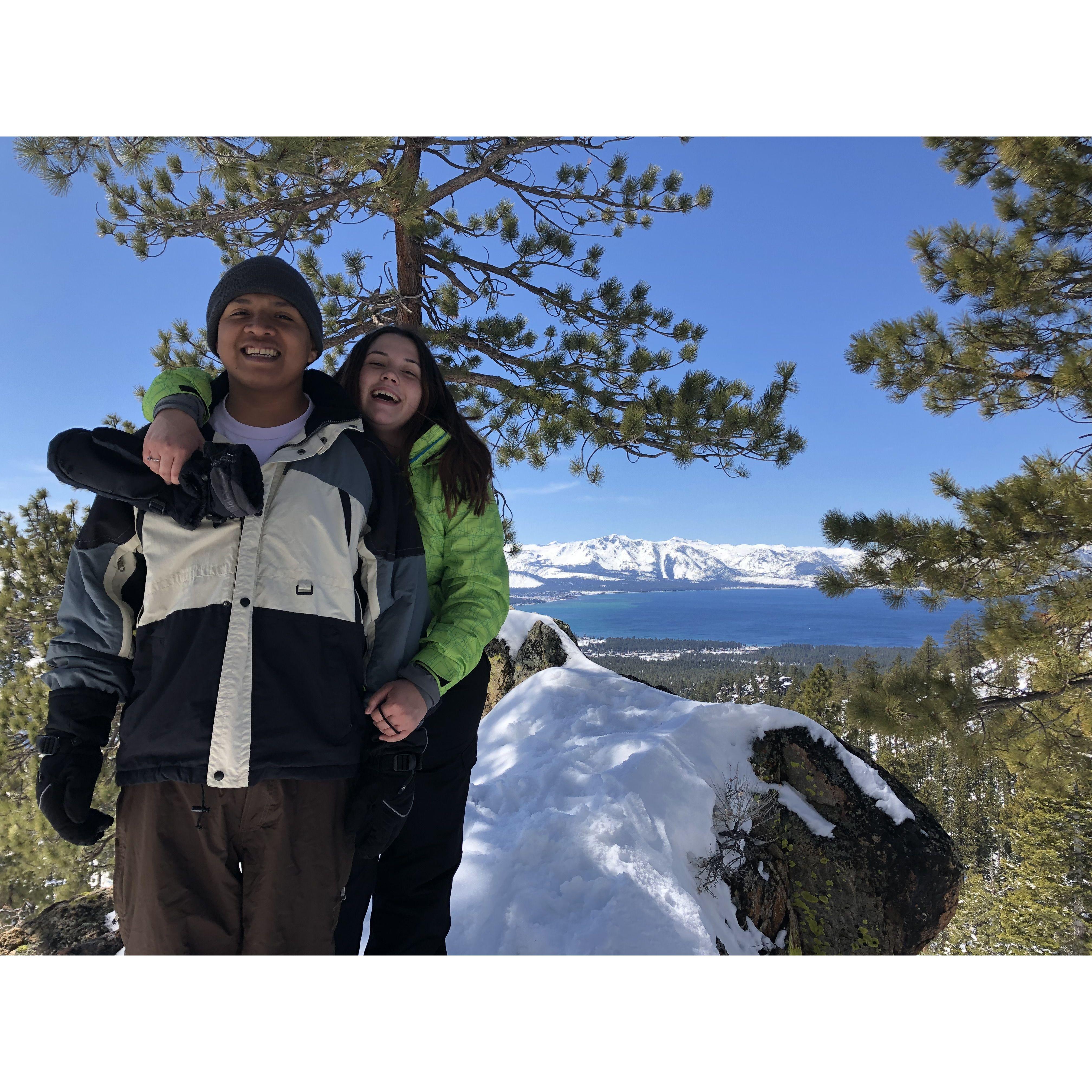 Our first trip at what became our annual adventure to one of our fave places Lake Tahoe.