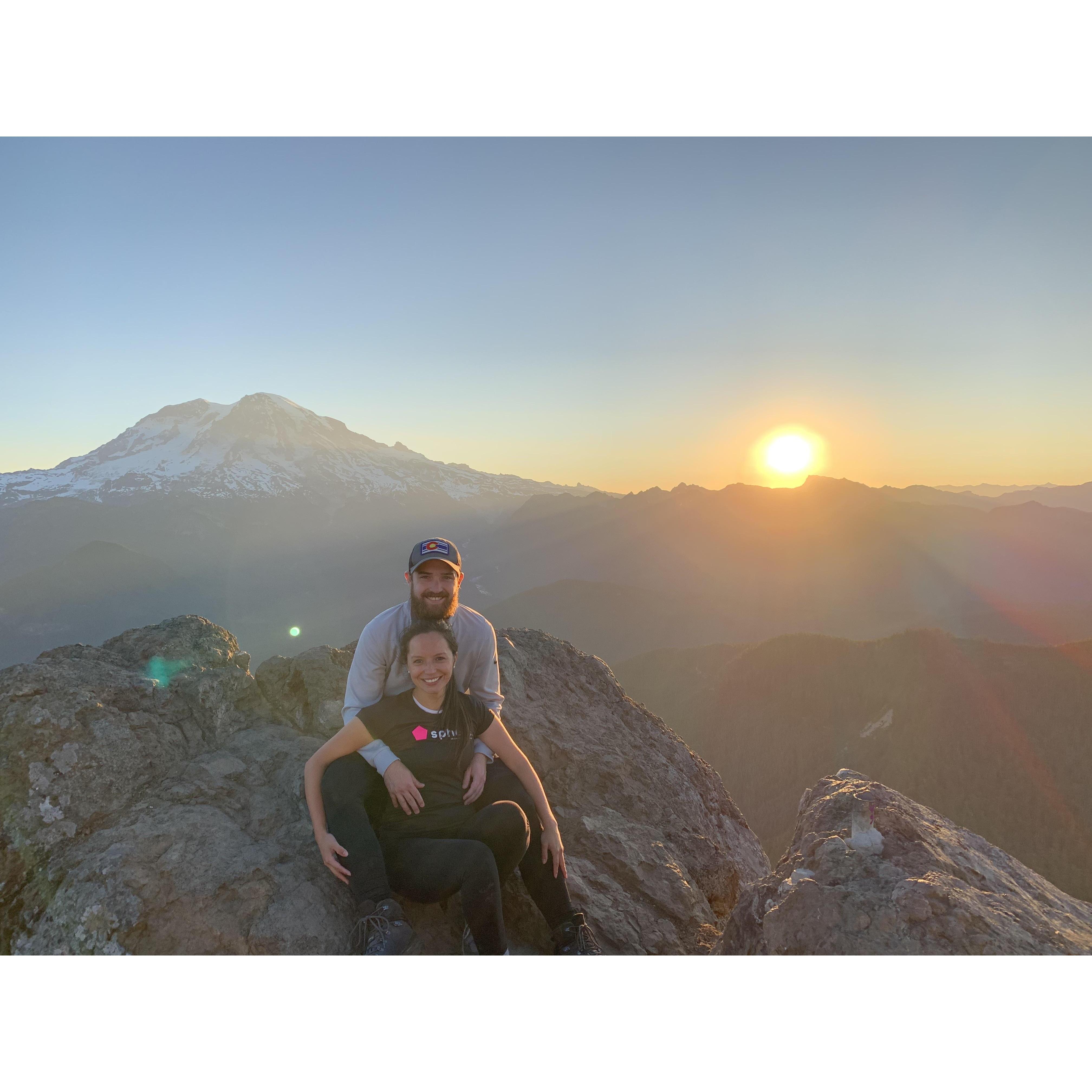 One of our favorie hikes, high rock lookout