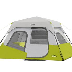 6 Person Instant Cabin Tent - Light Gray/Green