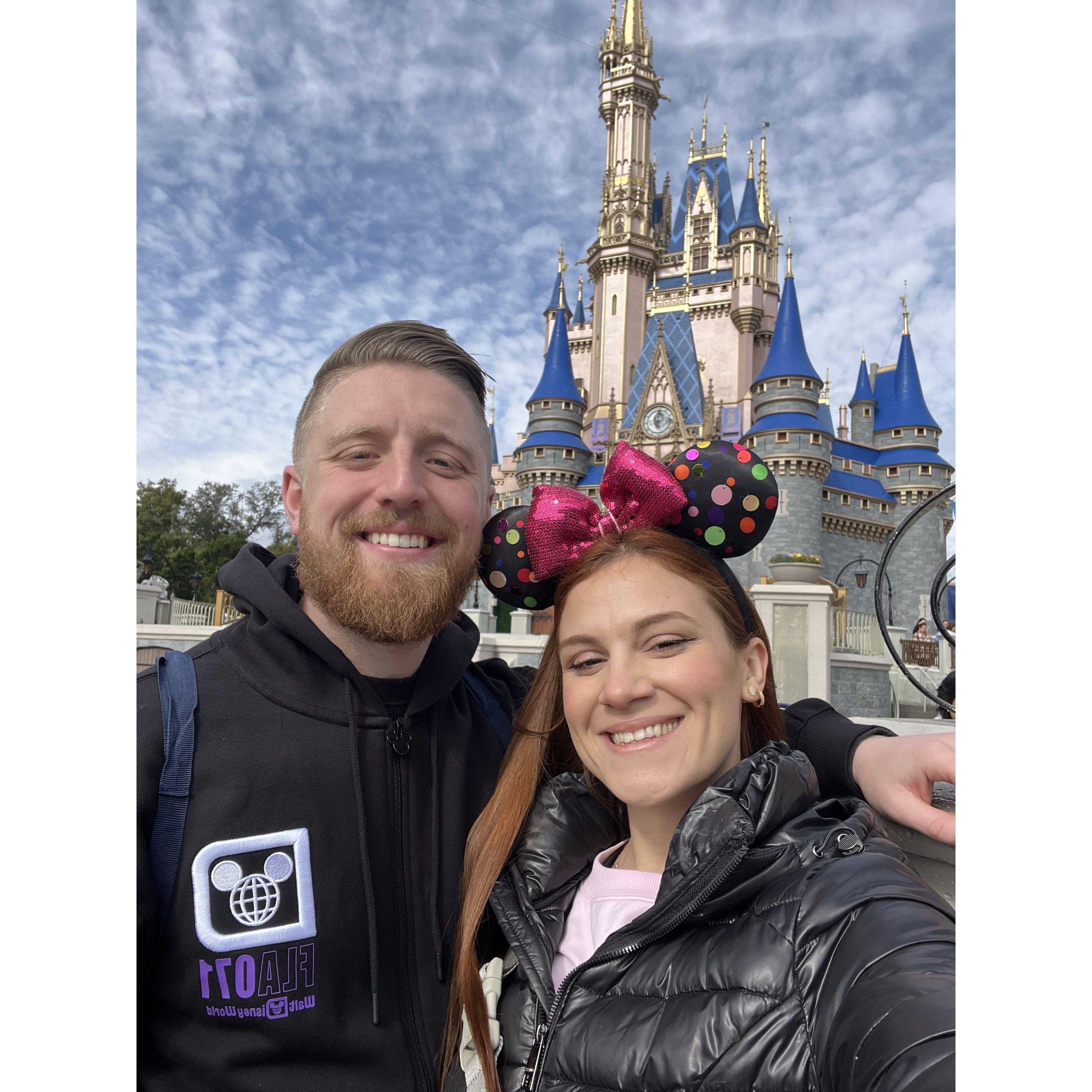 Rob went back to Disney after many years and I went for the first time - where we met up with part of my family from Brazil.