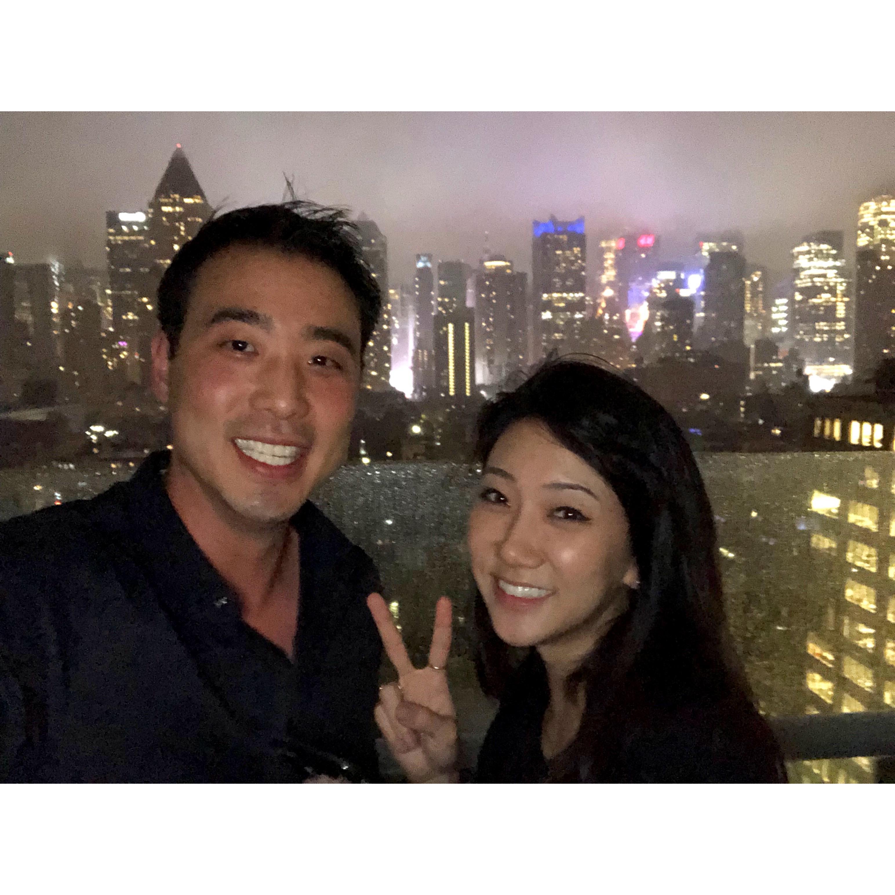 First meeting/date photo @Ink48, NYC