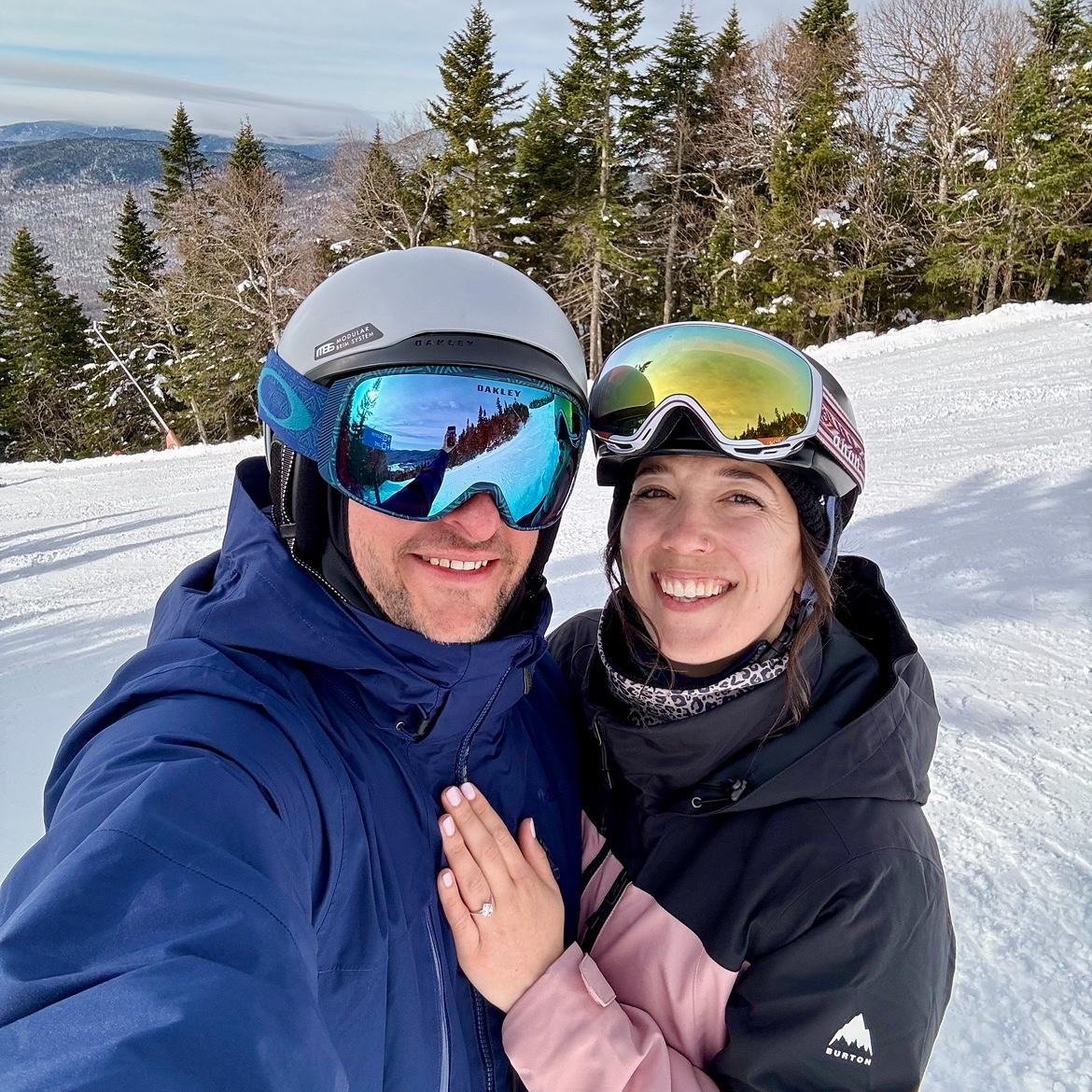 3.26.24 - Post engagement ski day!